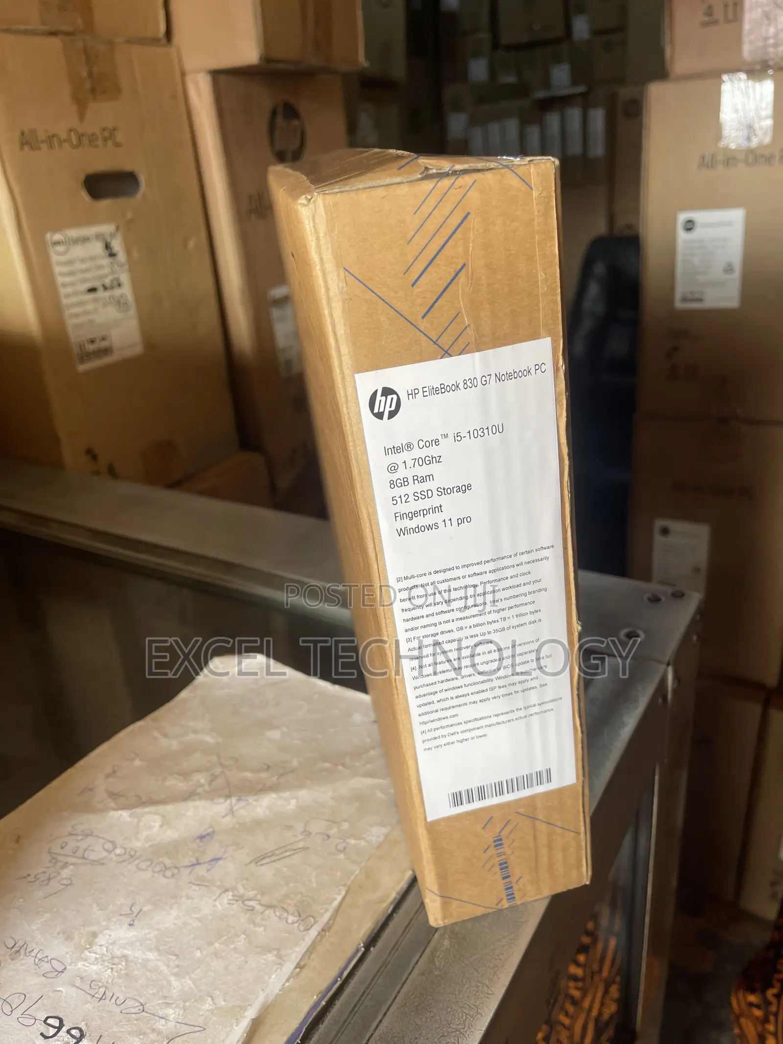 New Laptop HP EliteBook 830 G7 8GB Intel Core i5 SSD 512GB