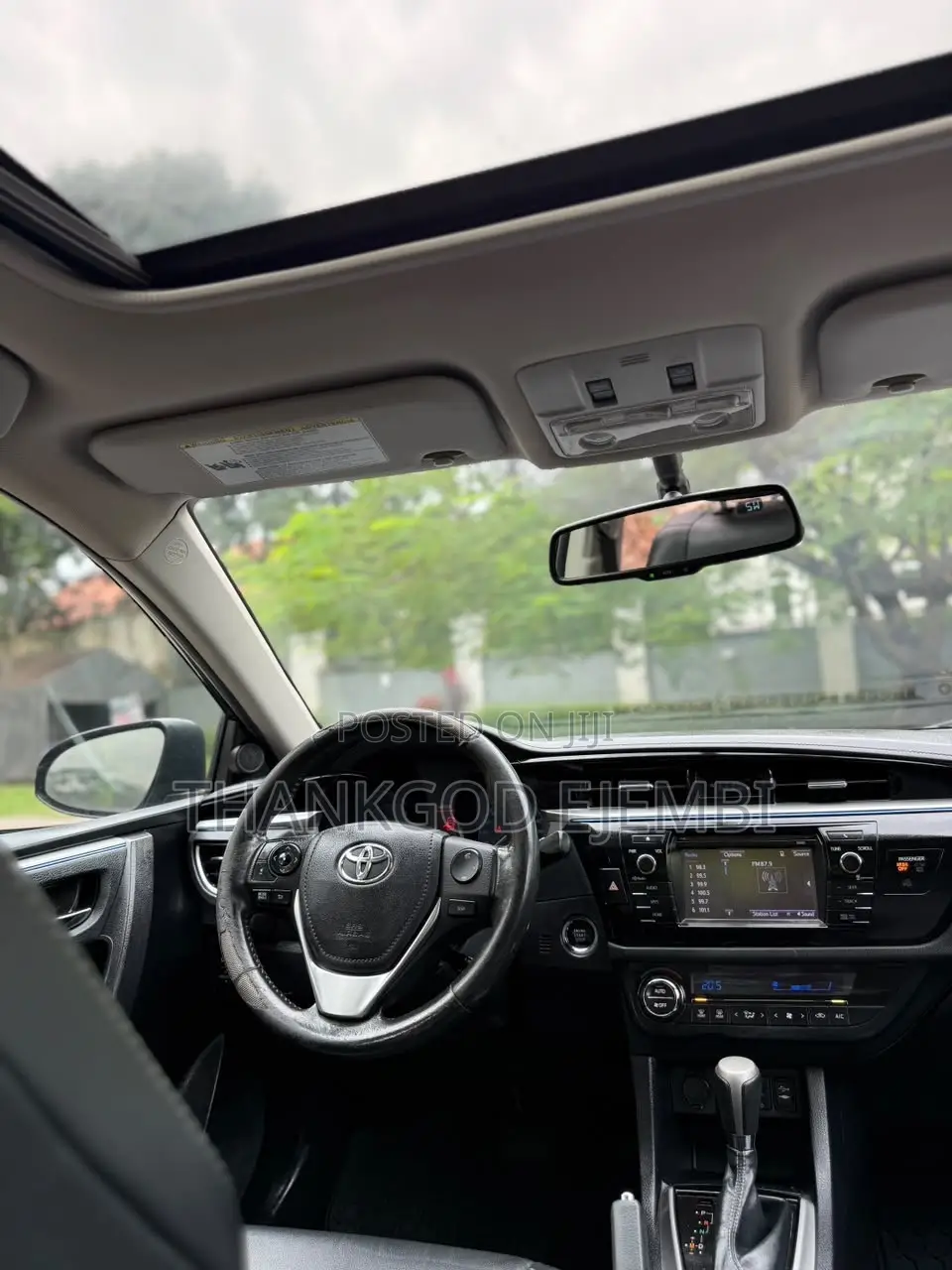 Toyota Corolla S Premium 4dr Sedan (1.8L 4cyl CVT) 2015 Black
