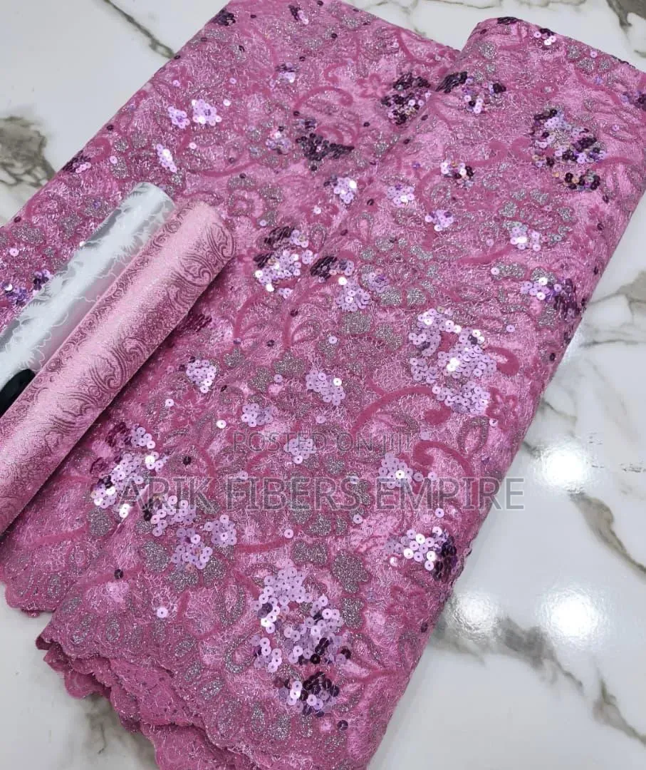 Big Sequence Lace Materials