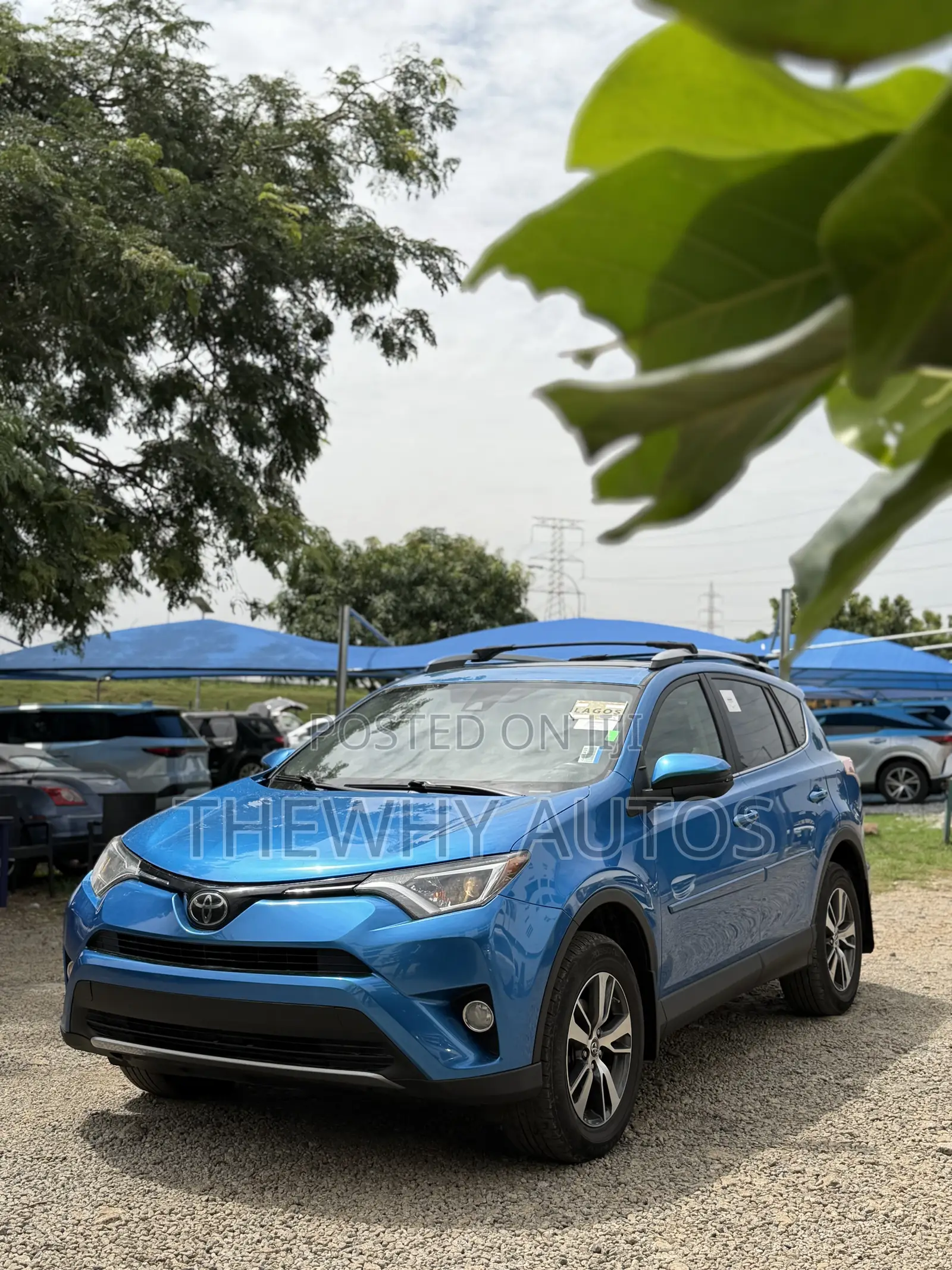Toyota RAV4 XLE 4dr SUV AWD (2.5L 4cyl 6A) 2018 Blue