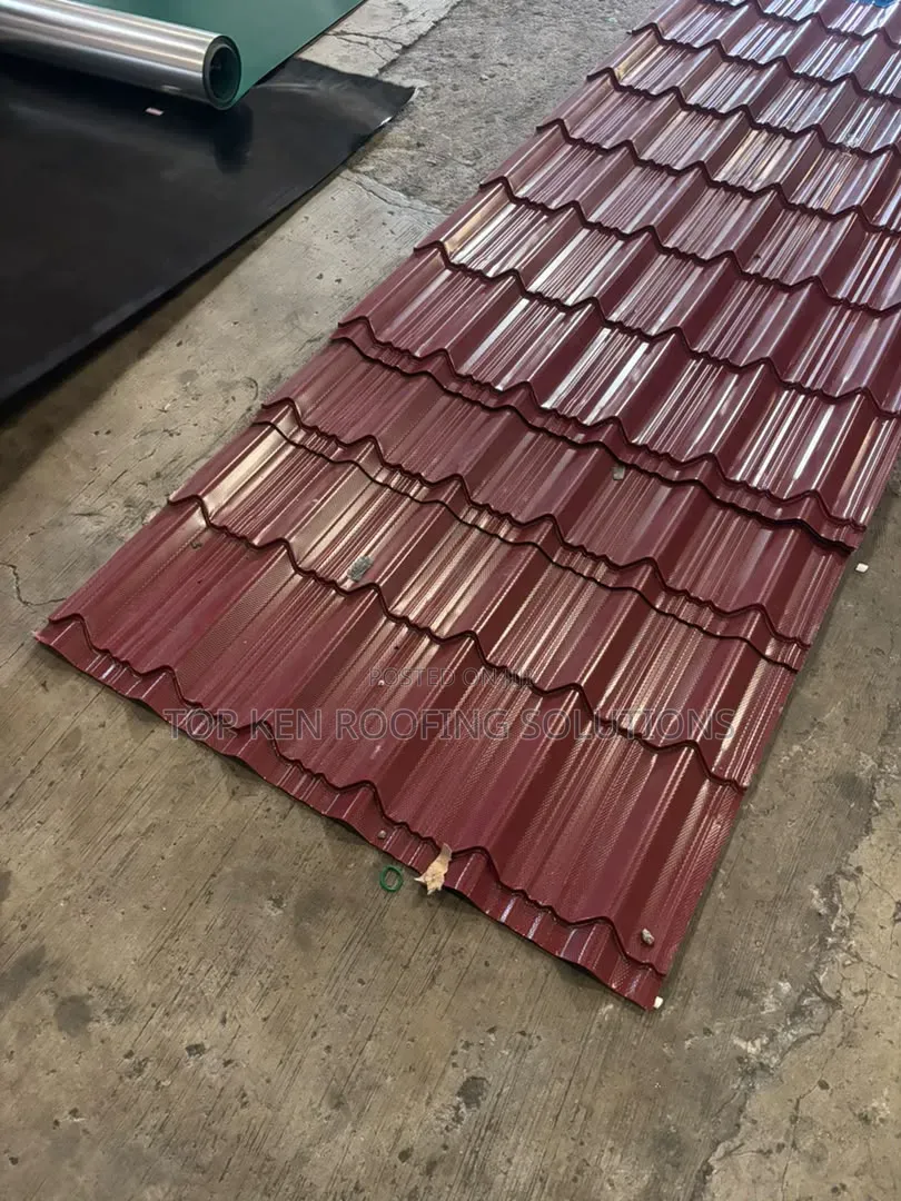 Strong Nut Brown StepTile Aluminium – 0.55(A)mm
