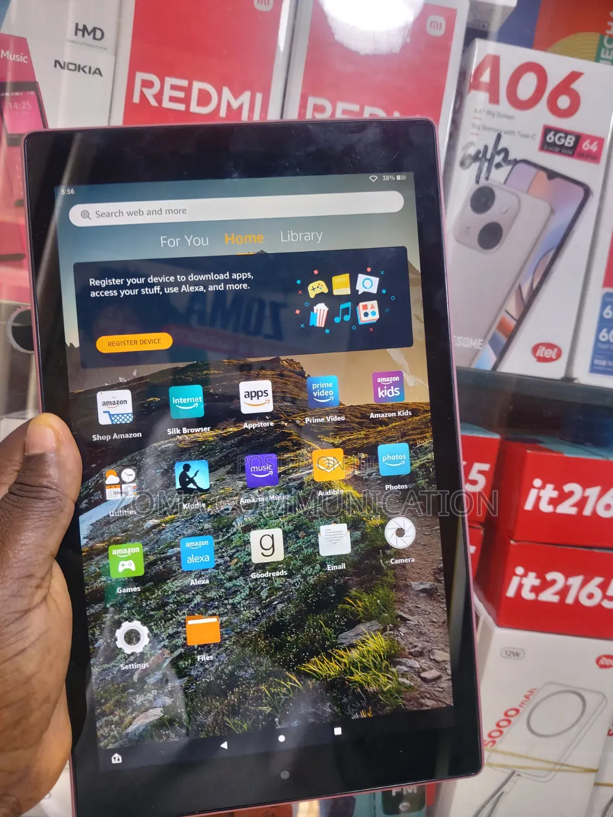 Amazon Fire HD 10 32 GB Pink