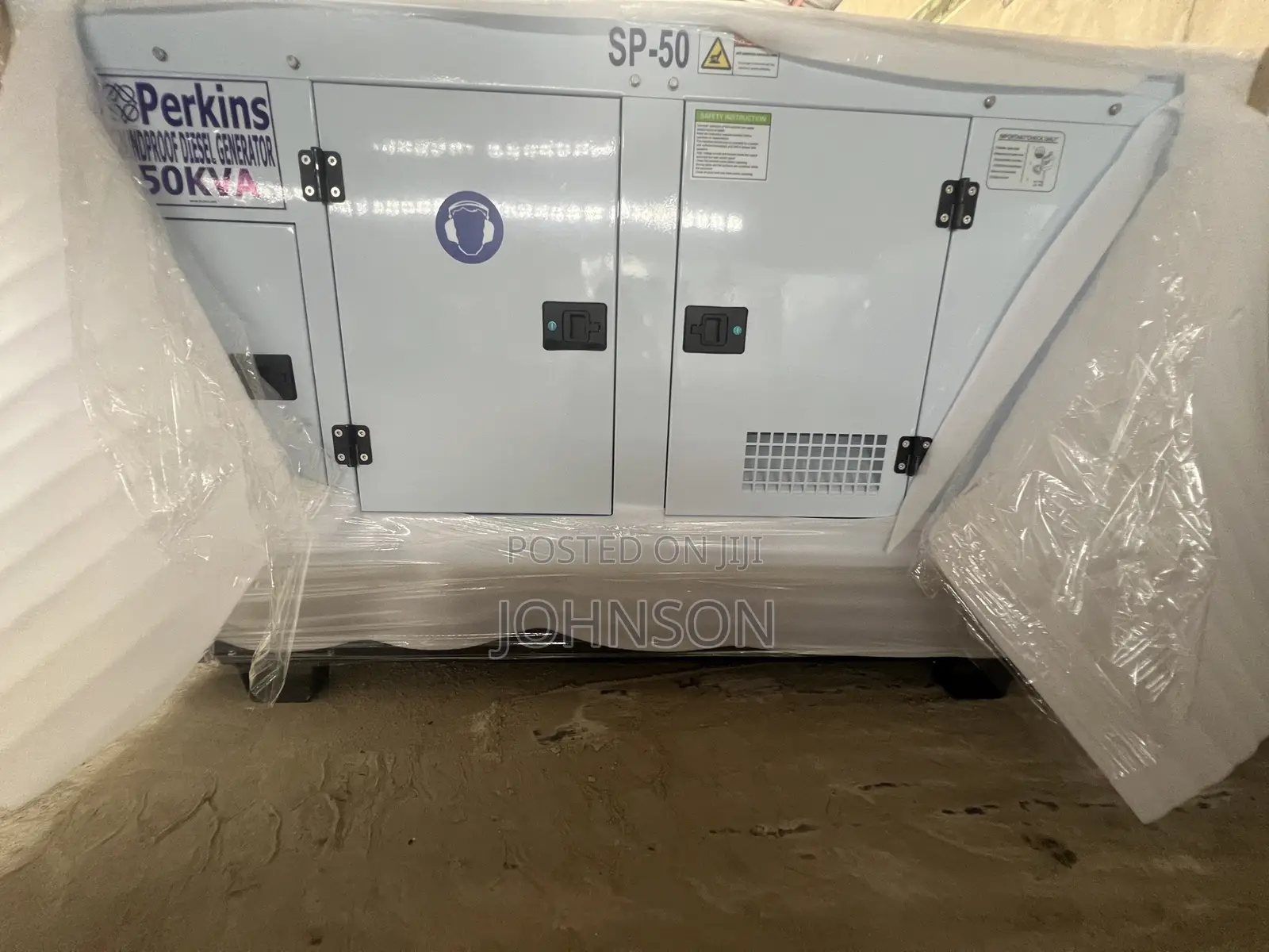 50kva Brand New Perkins Soundproof Generator,  Copper Generator