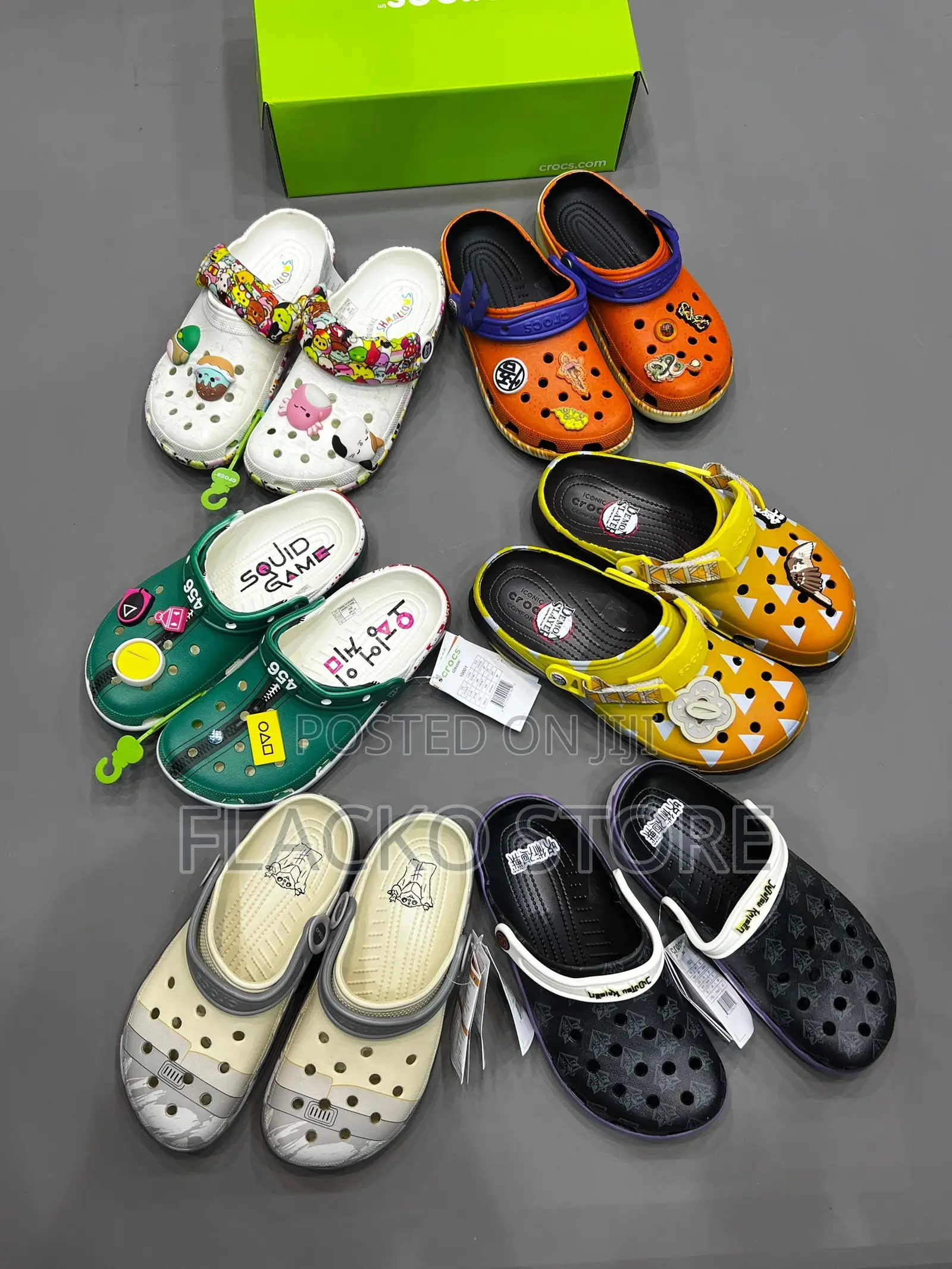 High Quality Premium Gothic Clogs Crocs