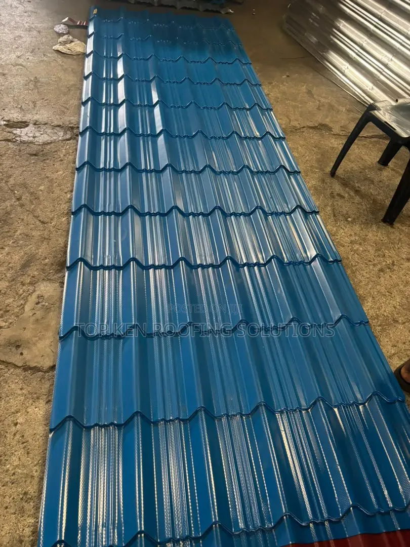 Durable Hm Blue StepTile Roofing Sheet – 0.55(B)mm