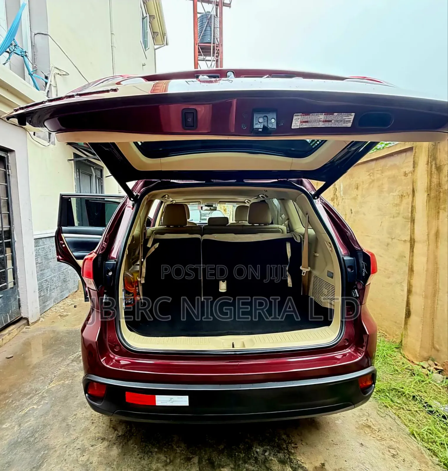 Toyota Highlander XLE 4x4 V6 (3.5L 6cyl 8A) 2018 Burgundy