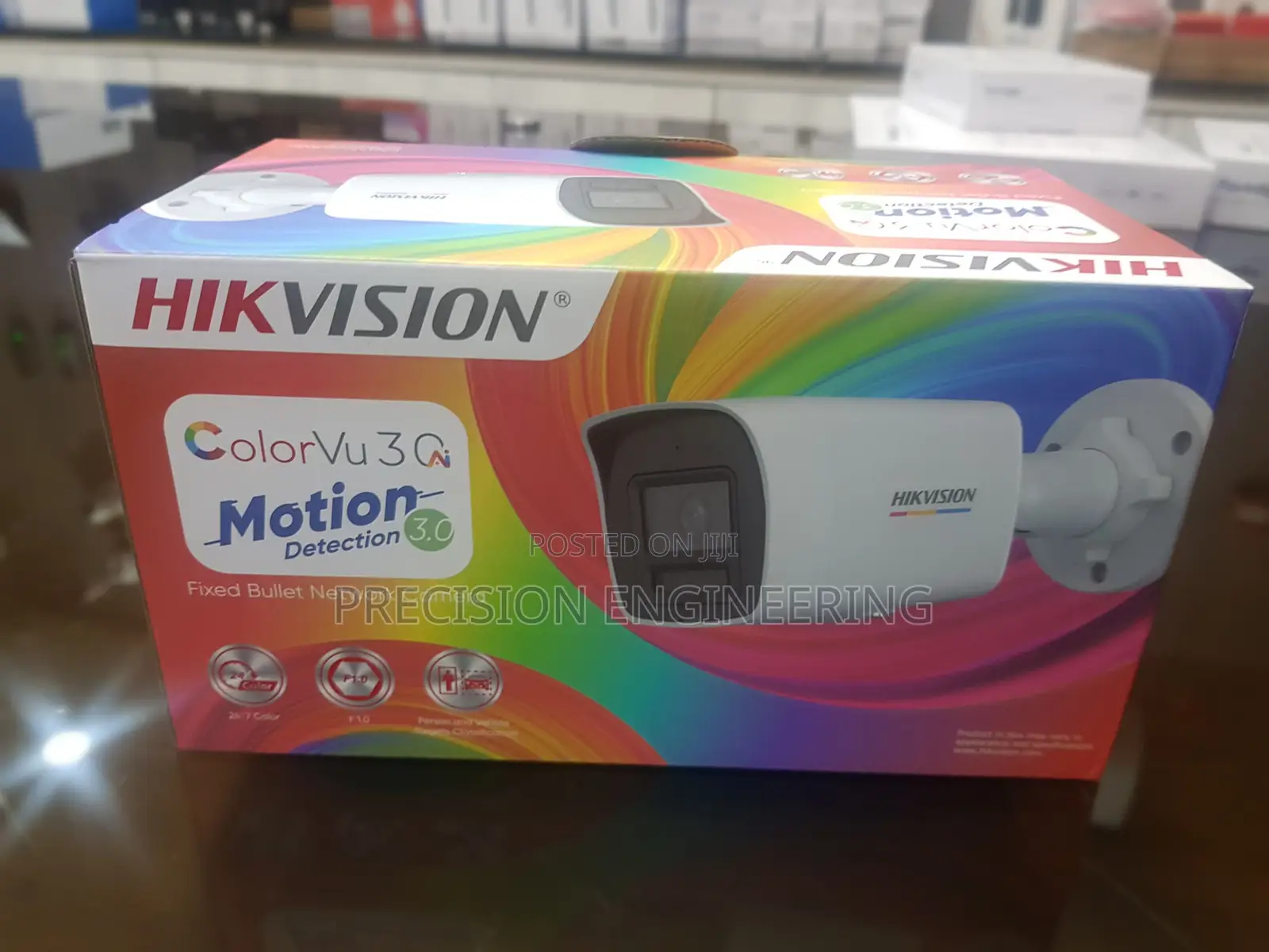 Hikvision 4MP ColorVu IP Camera With Audio (DS-2CD1047G3-LIU)