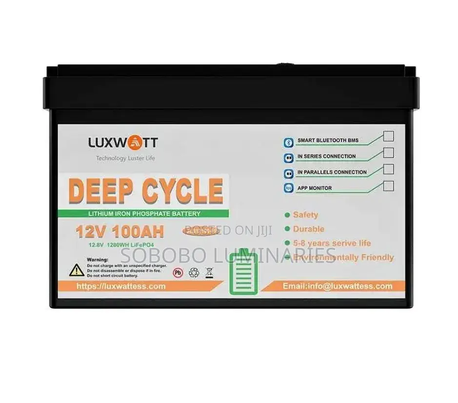 Luxwatt 1.28kWh Lithium Battery