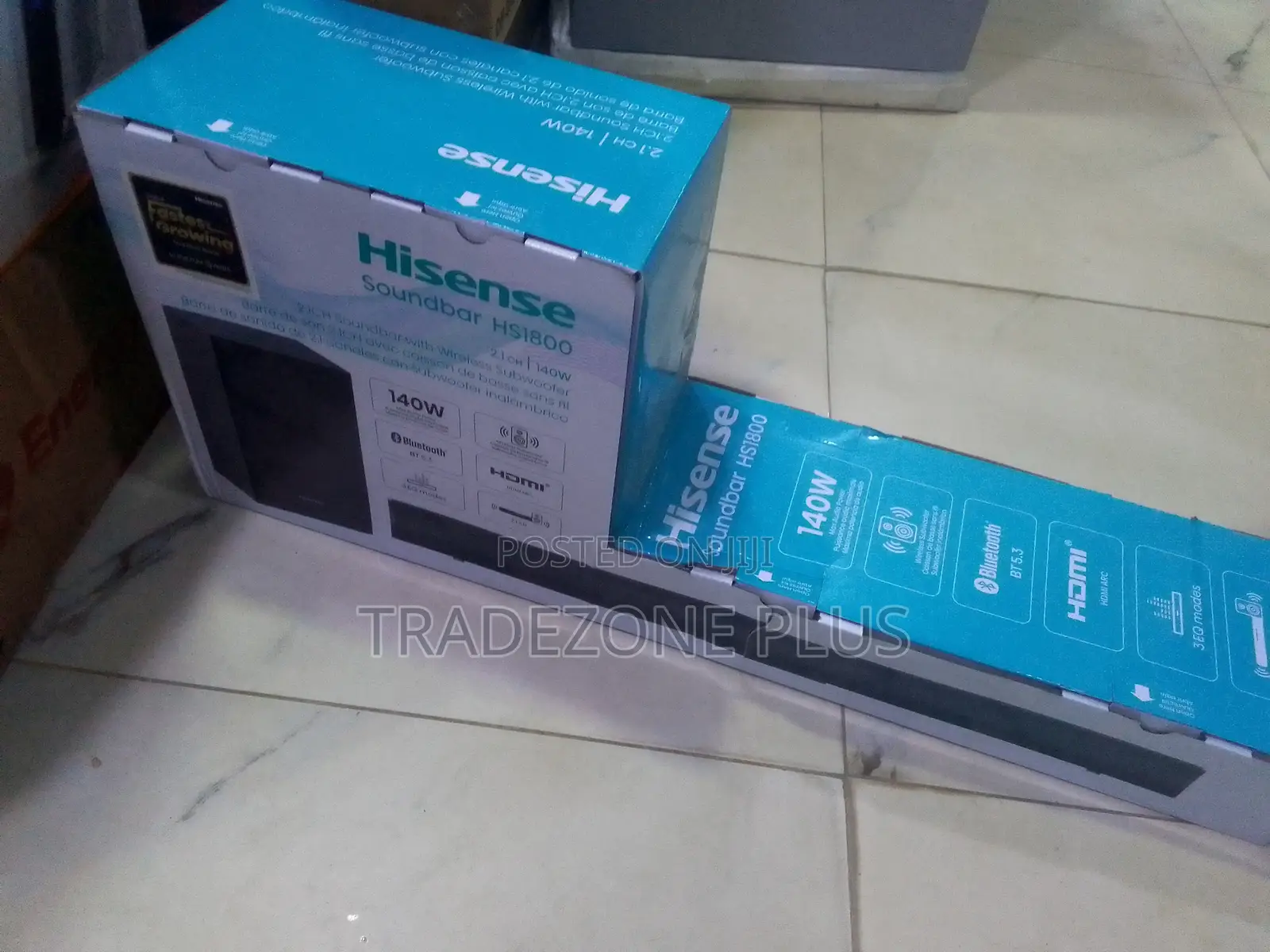 Hisense Soundbar System – 2.1CH 140W