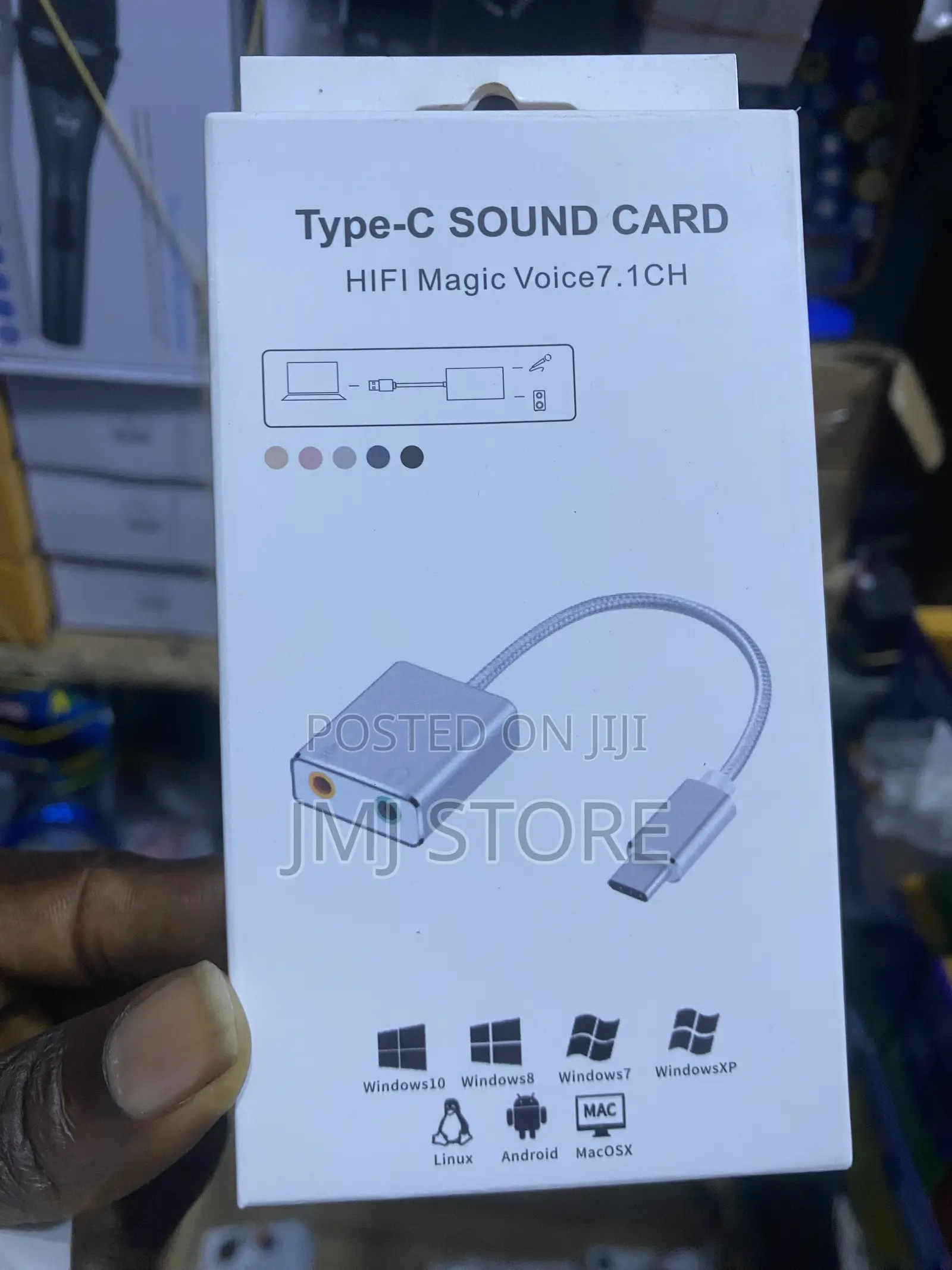Type-C SOUND CARD HIFI Magic Voice7.1CH