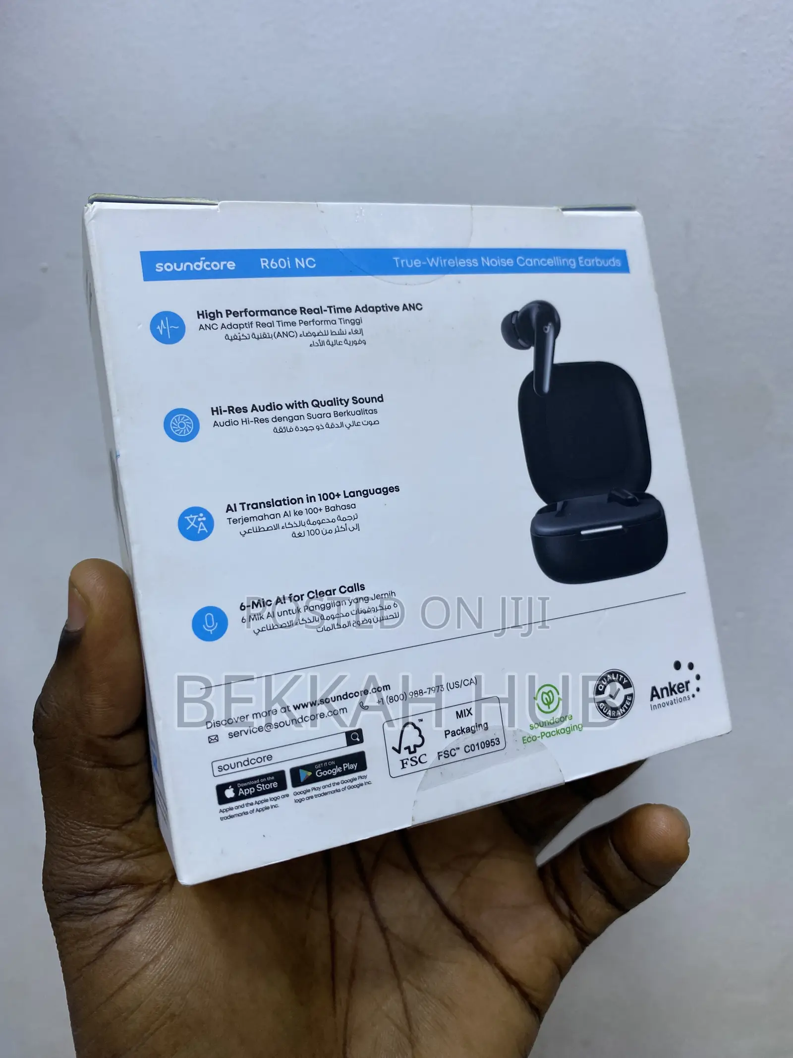 Anker Soundcore R60i Nc True Wireless Earbuds With Adaptive ANC