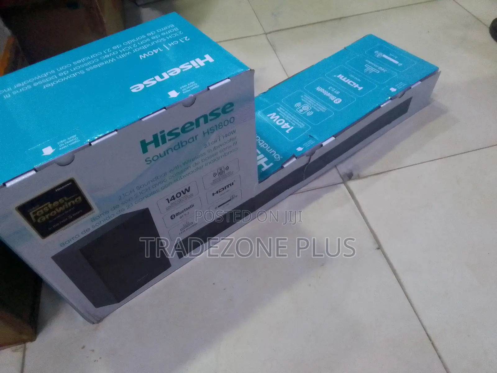 Hisense 2.1CH TV Soundbar – 140W Output