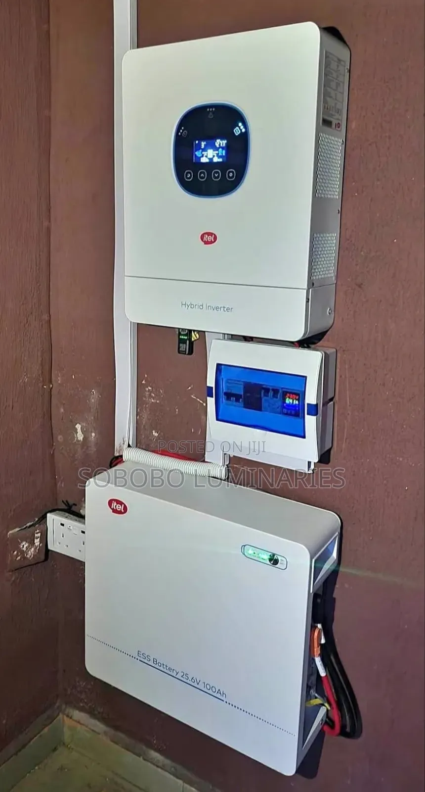 Solar Power 2.5kwh 24v Itel Setup