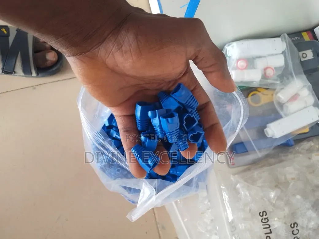 RJ45 Connector Boost Protective Cover 100 Pieces