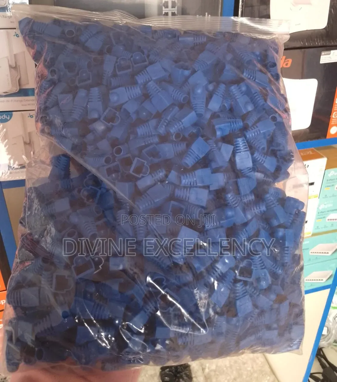 RJ45 Connector Boost Protective Cover 100 Pieces
