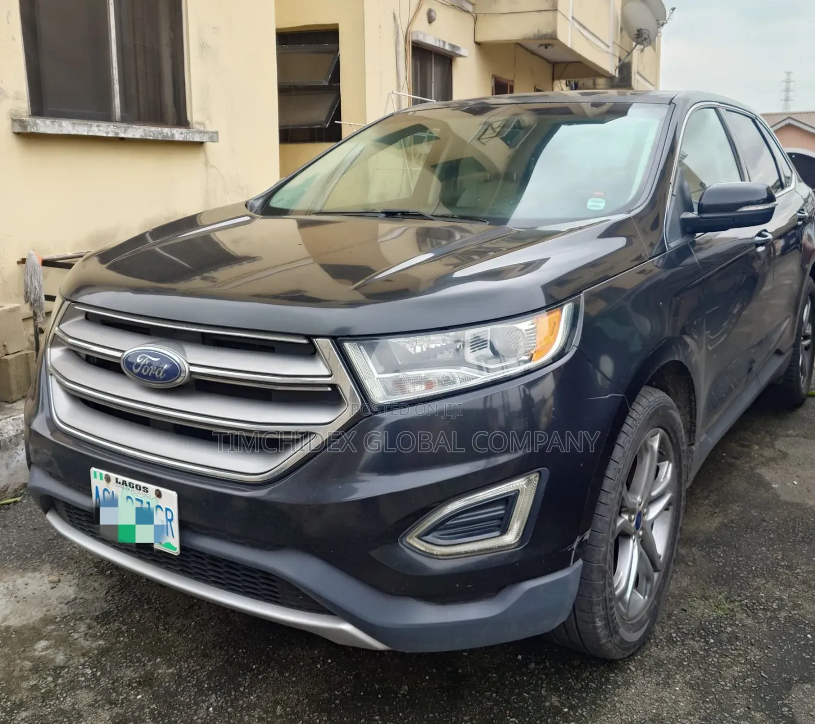 Ford Edge Titanium 4dr SUV AWD (2.0L 4cyl Turbo 6A) 2015 Black