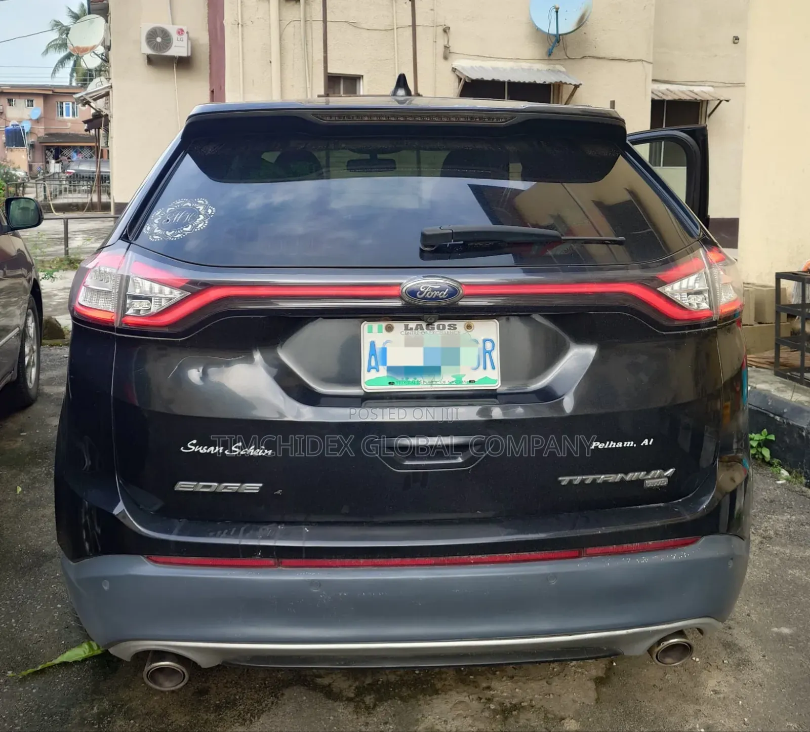 Ford Edge Titanium 4dr SUV AWD (2.0L 4cyl Turbo 6A) 2015 Black
