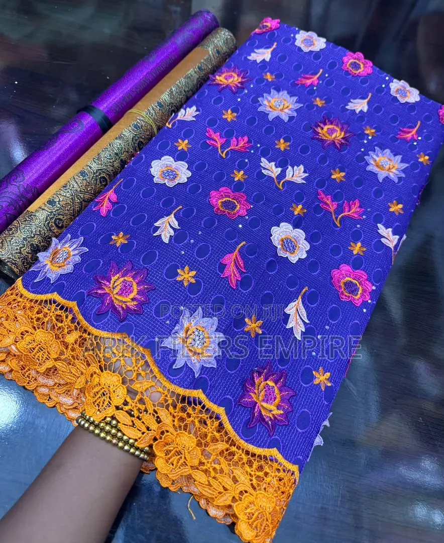 Multi Colors Swiss Lace