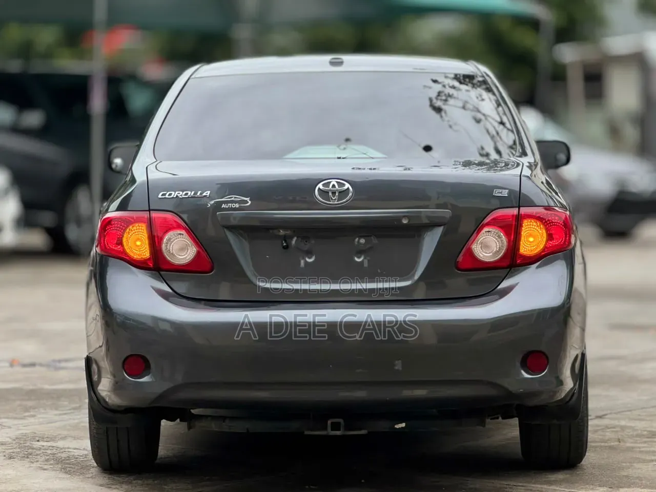 Toyota Corolla 2008 Gray