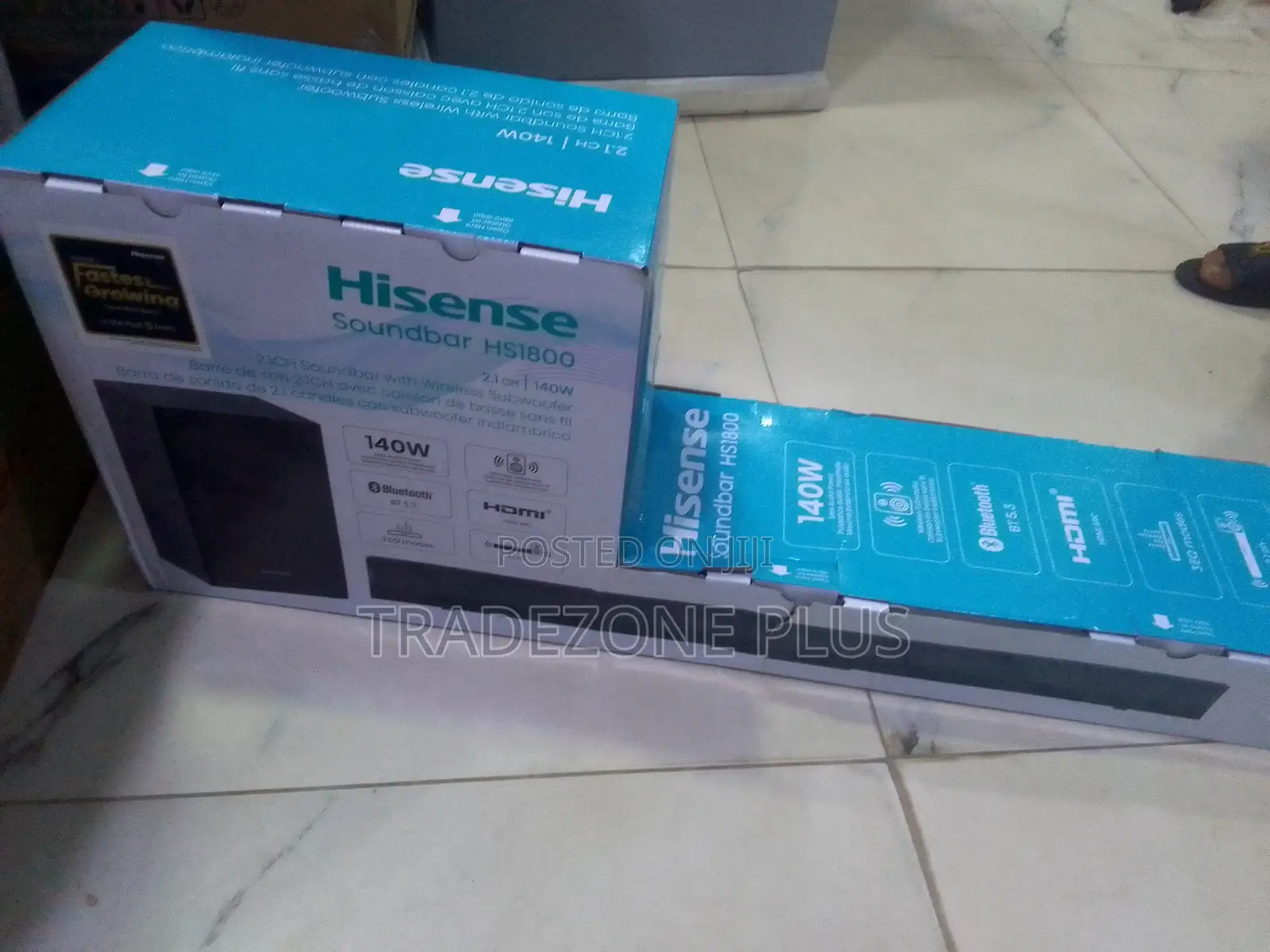 Hisense Soundbar – Powerful 2.1CH 140W Performance
