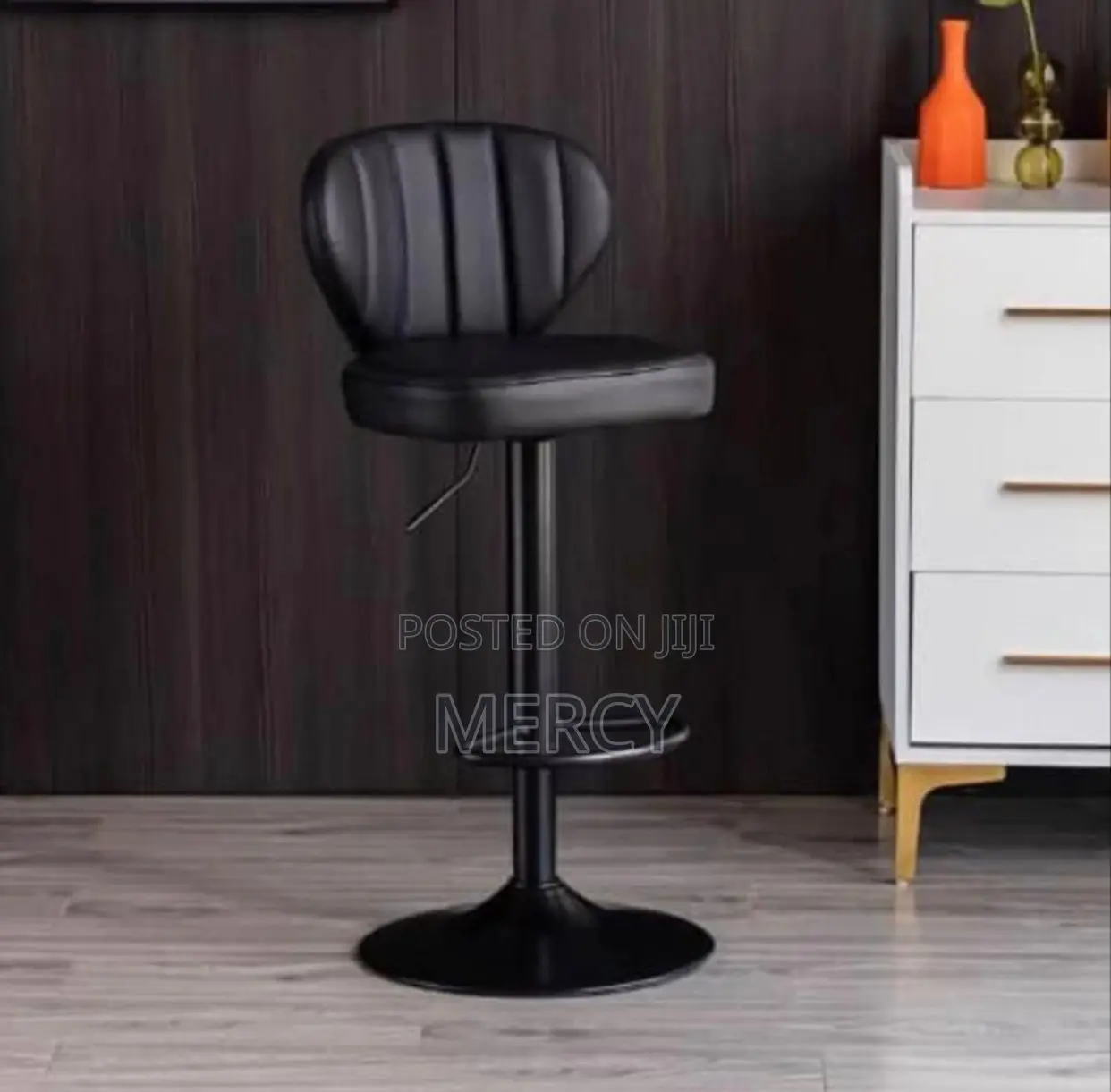 Leather Bar Stool