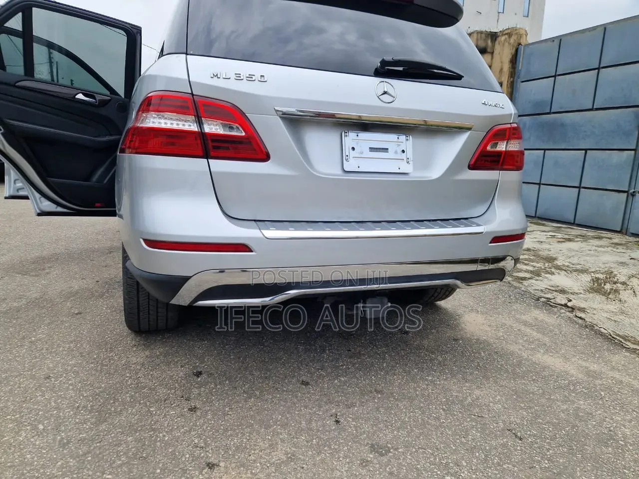 Mercedes-Benz M Class 2012 Silver