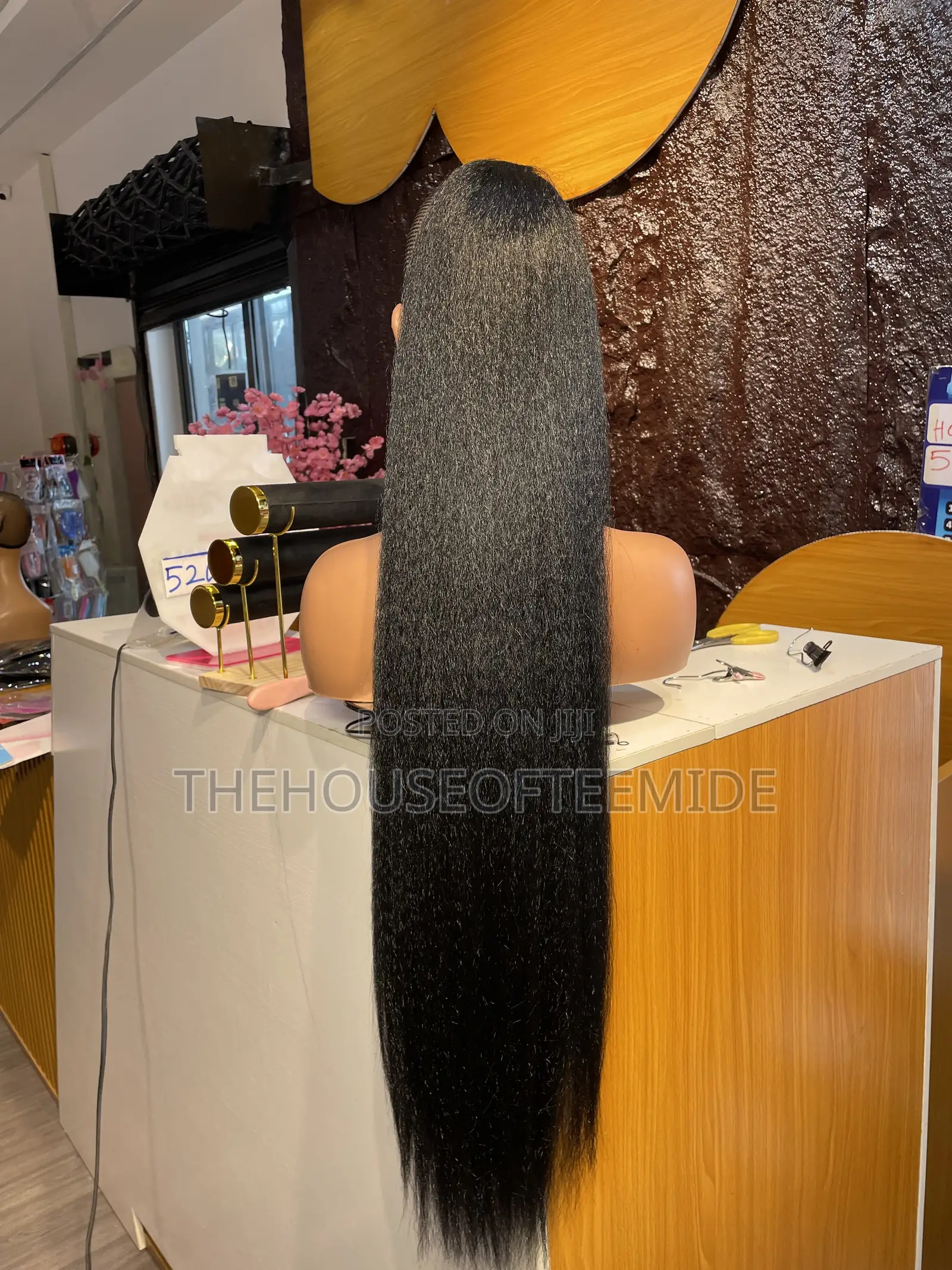 Kinky Straight Ponytail for Women