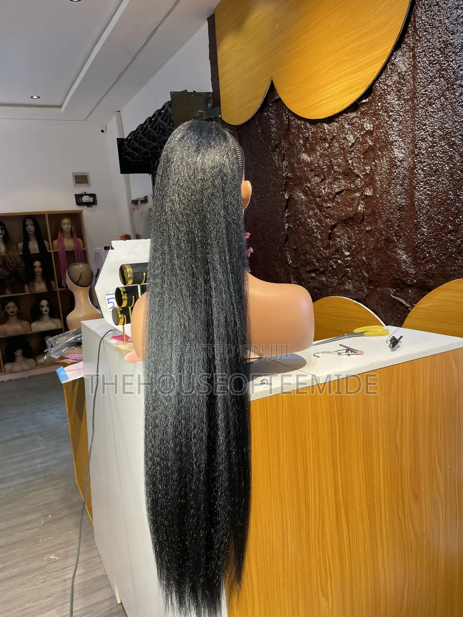 Kinky Straight Ponytail for Women