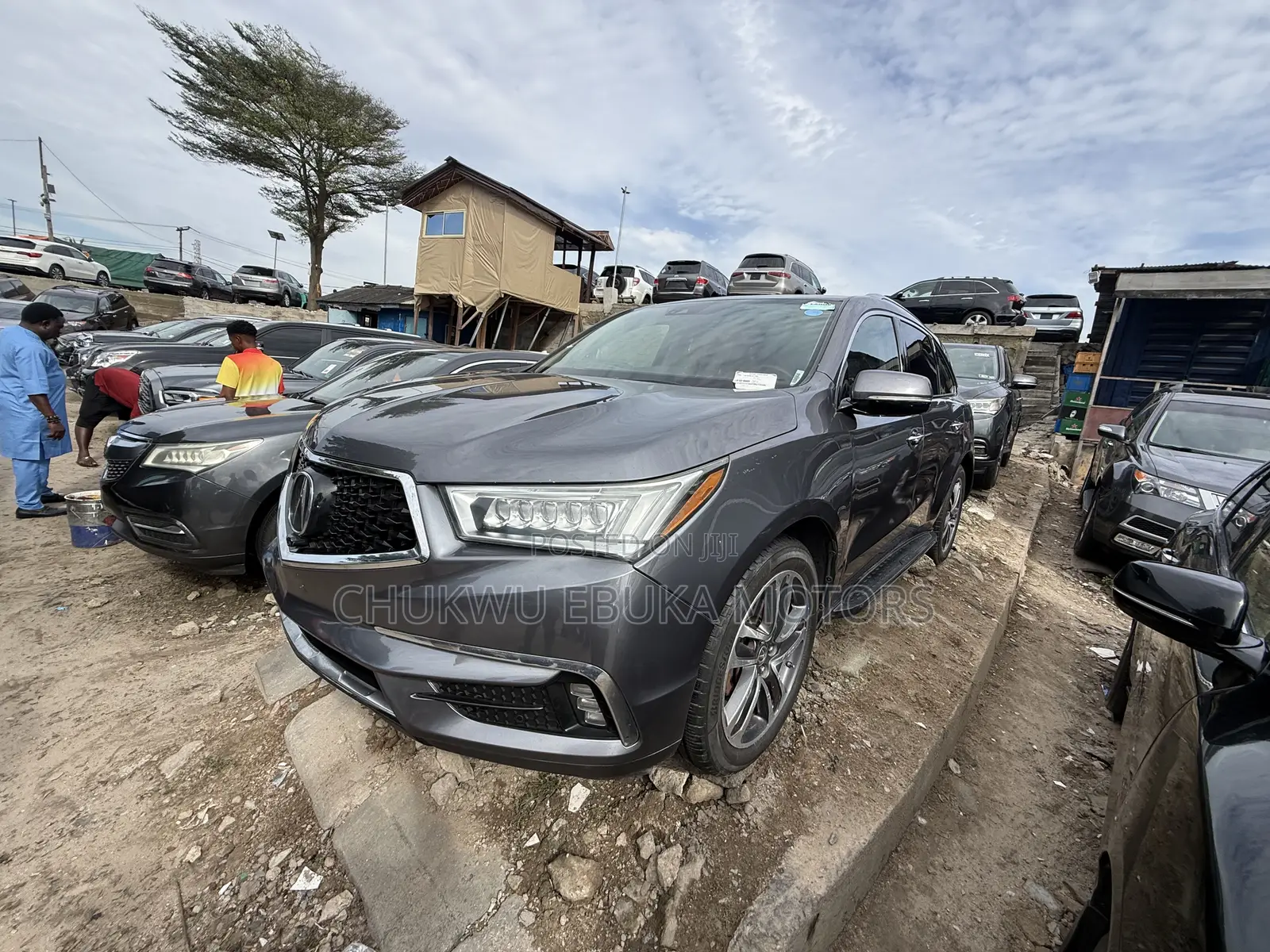 Acura MDX w/Advance & Ent. Pkgs SH-AWD 2018 Gray