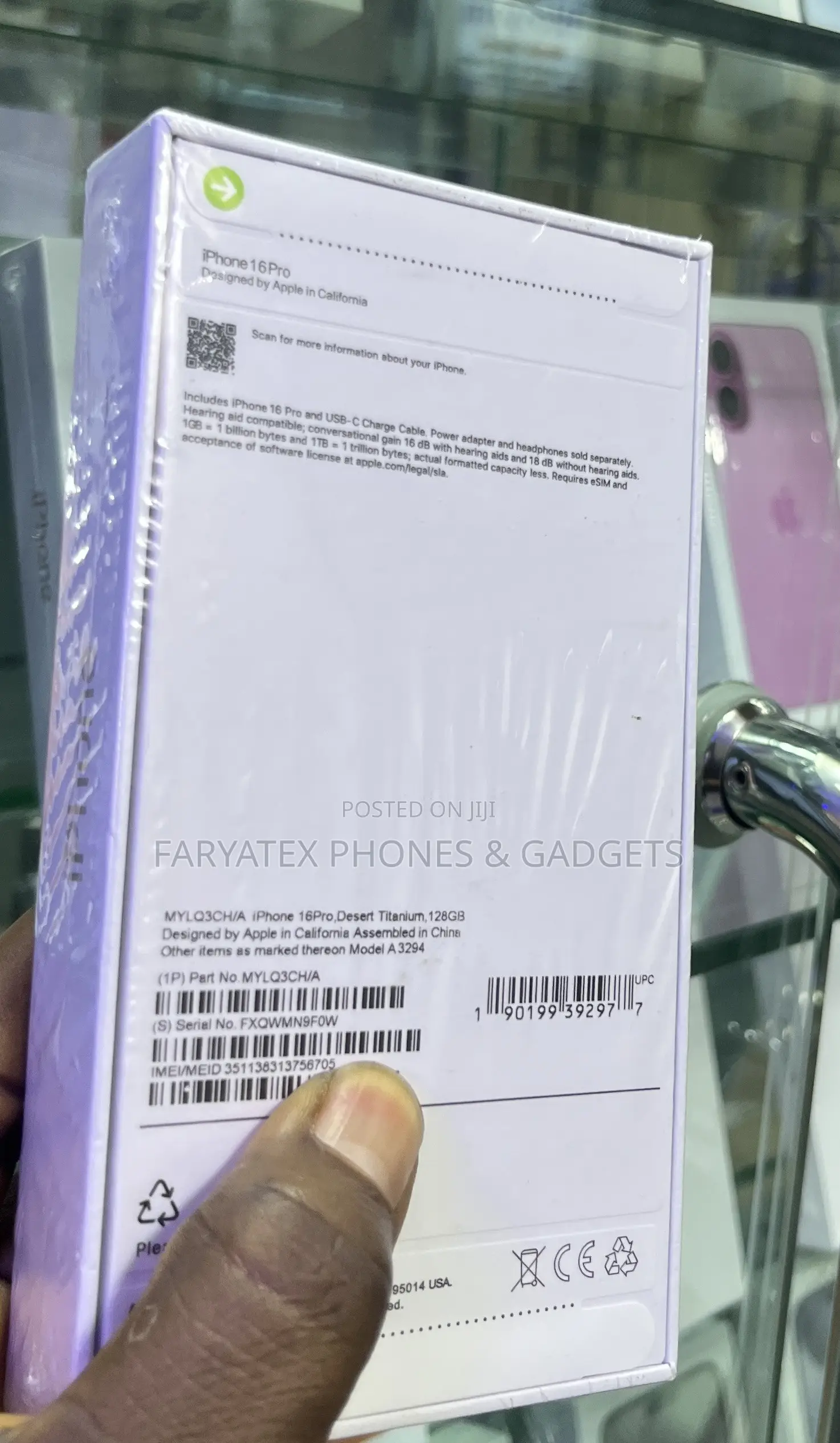New Apple iPhone 16 Pro 128 GB Gold
