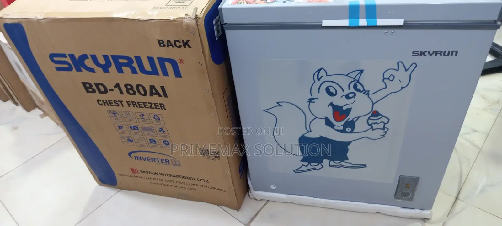 SKYRUN 145L FREEZER - Lock It. Freeze It. Save Every Day