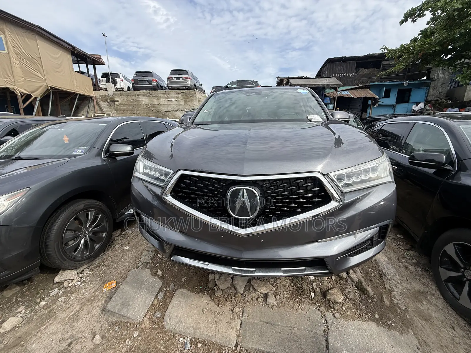 Acura MDX w/Advance & Ent. Pkgs SH-AWD 2018 Gray