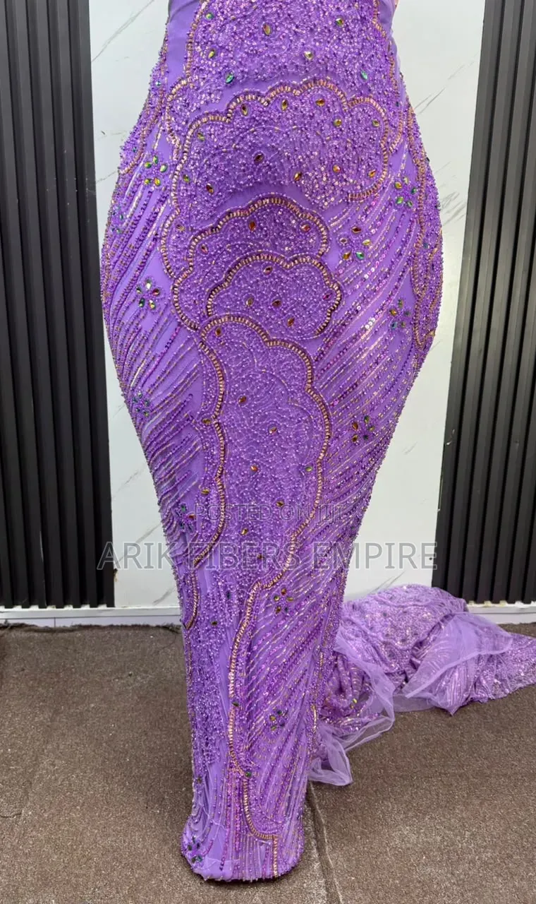 Aso_Ebi Classy Embroidered Beaded Lace