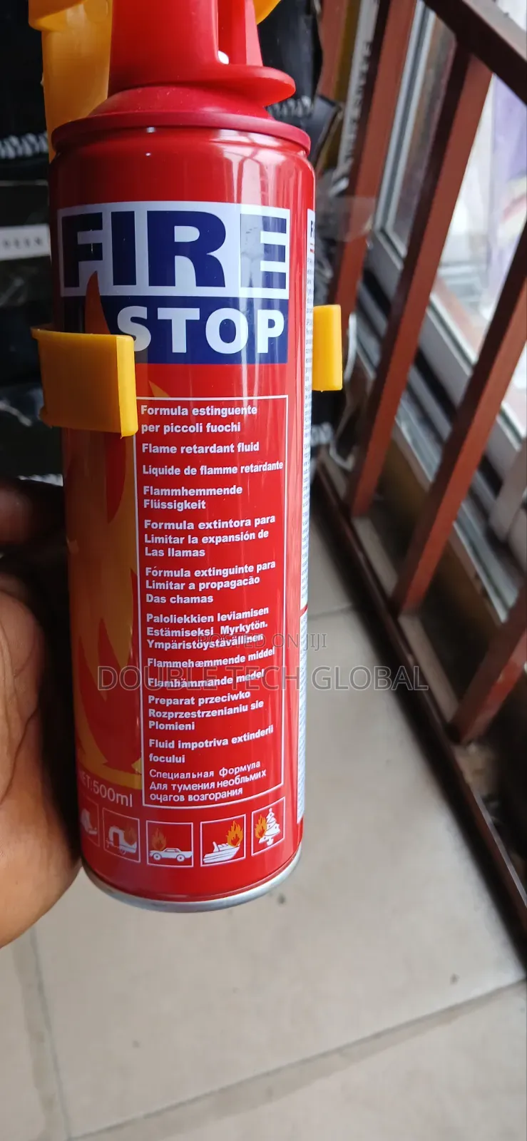 🔥 FIRE STOP Portable Fire Extinguisher Spray 500ml - For Home, Car