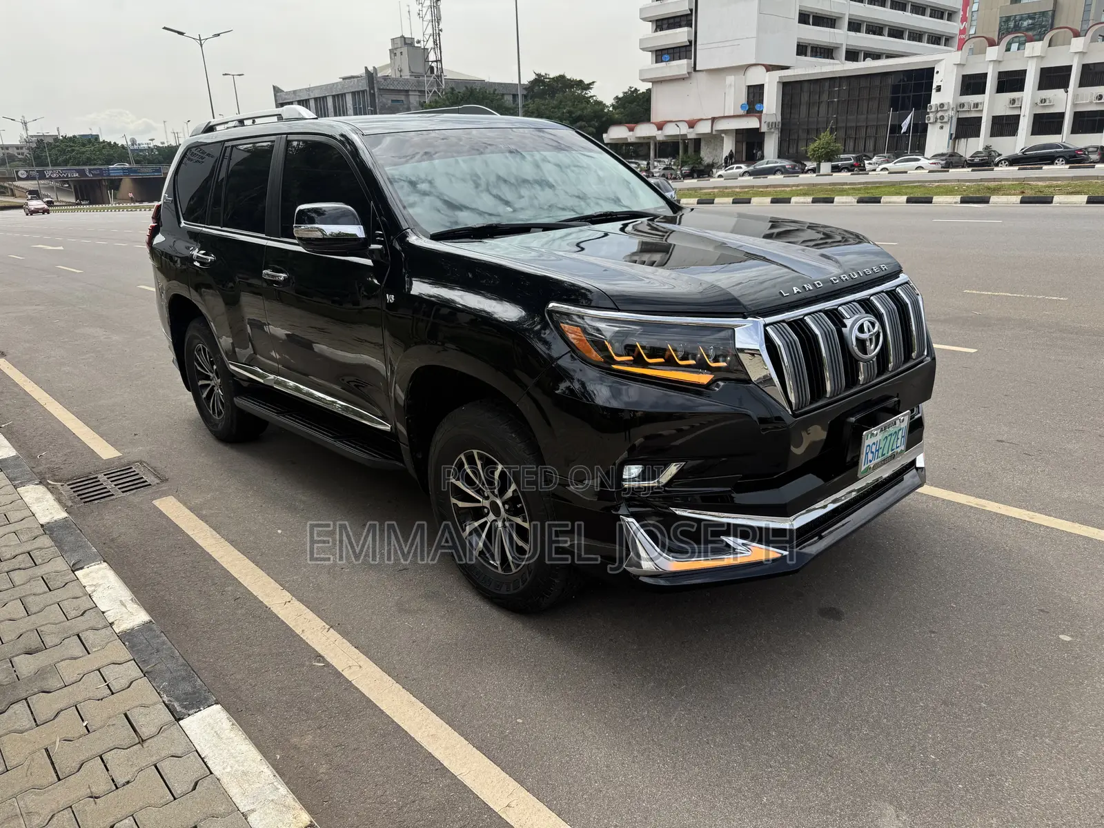 Toyota Land Cruiser Prado 2015 Black