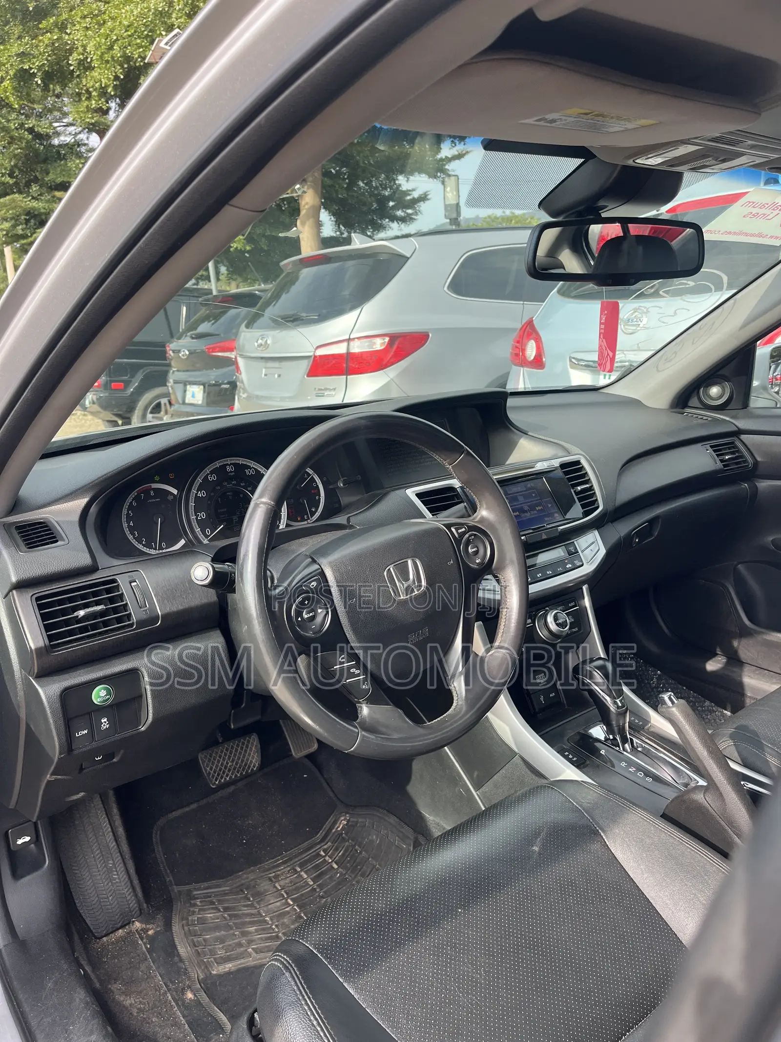 Honda Accord EX-L V-6 4dr Sedan (3.5L 6cyl 6A) 2014 Silver