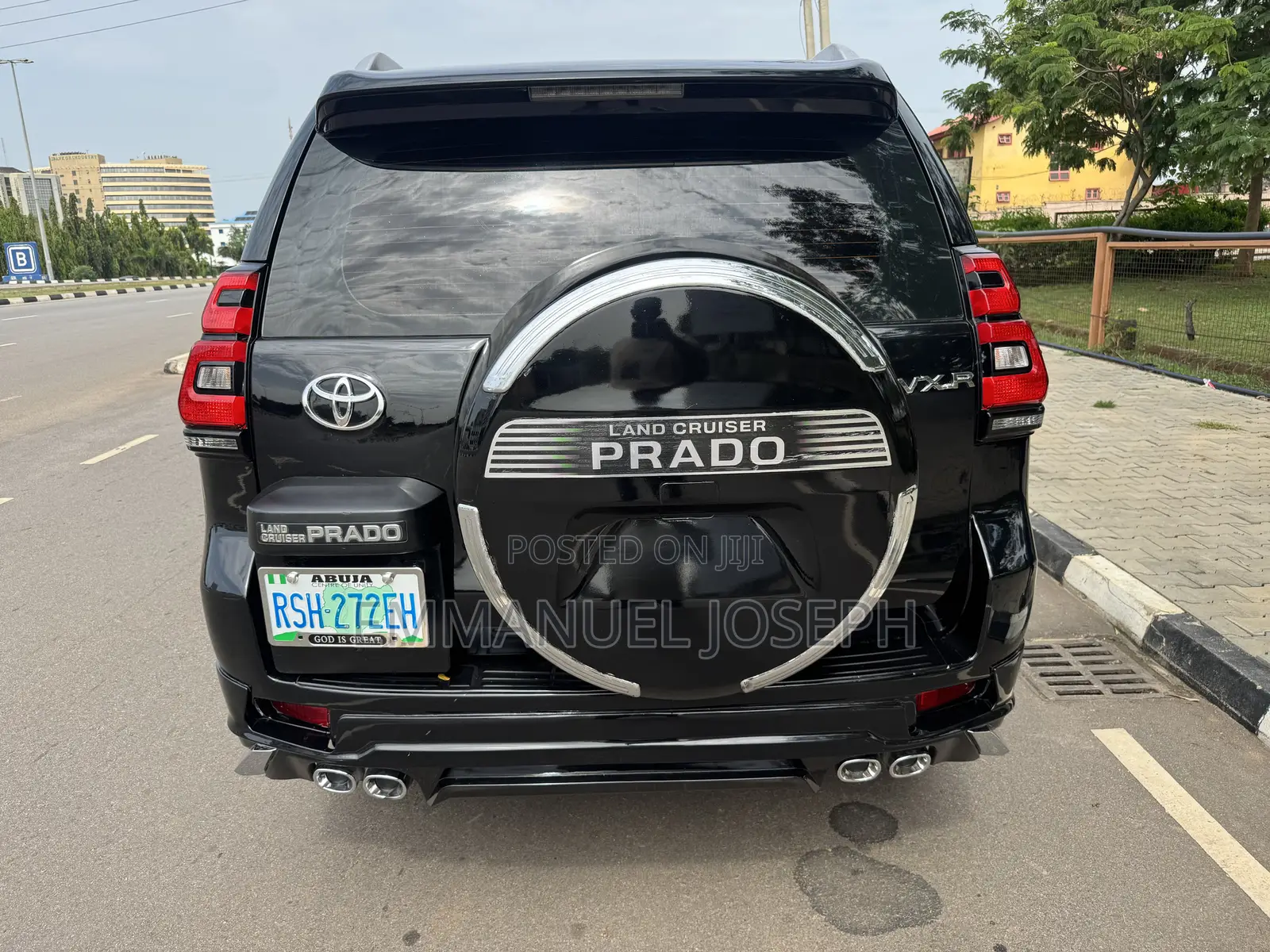 Toyota Land Cruiser Prado 2015 Black