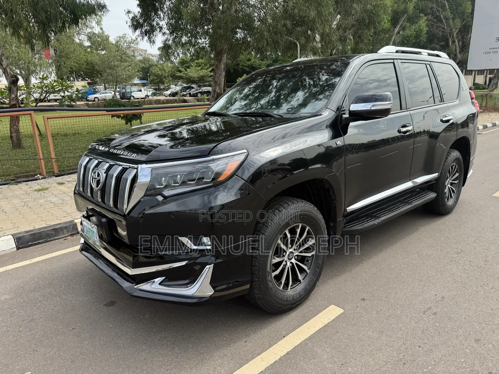 Toyota Land Cruiser Prado 2015 Black