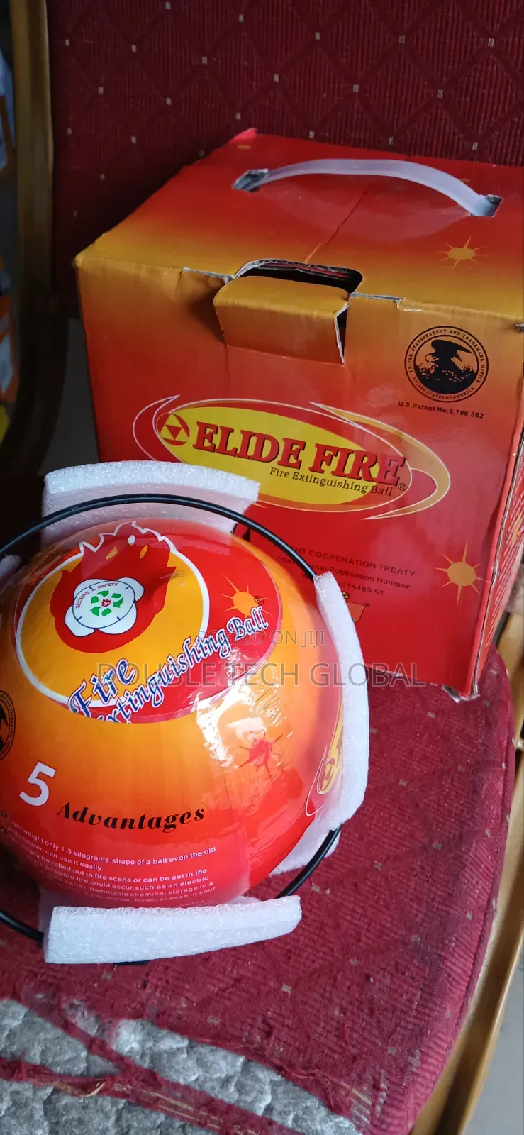 Elide Fire Automatic Fire Extinguishing Ball - 1.3KG Safety Ball