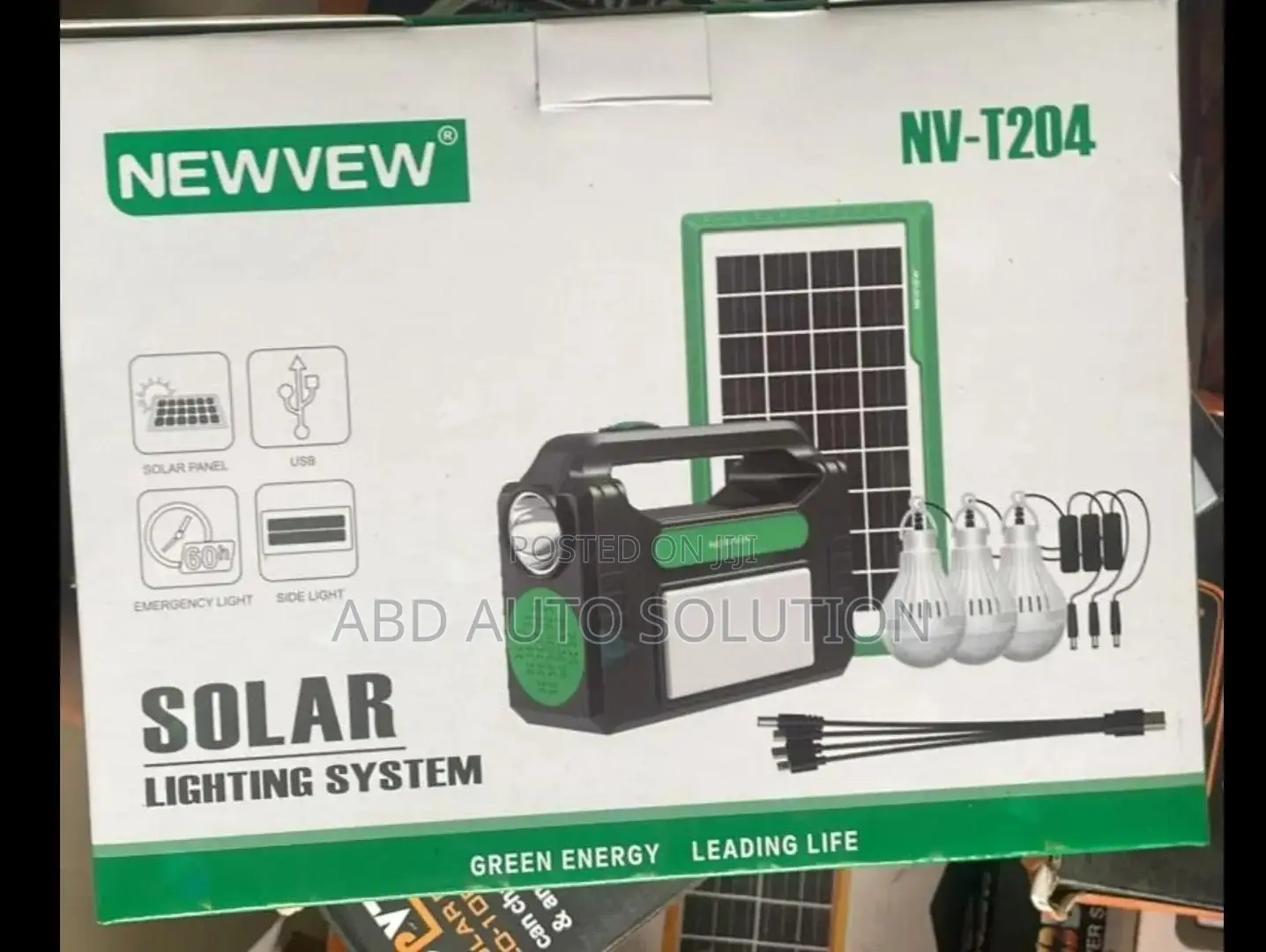 Newview NV-T204 Solar Lighting System