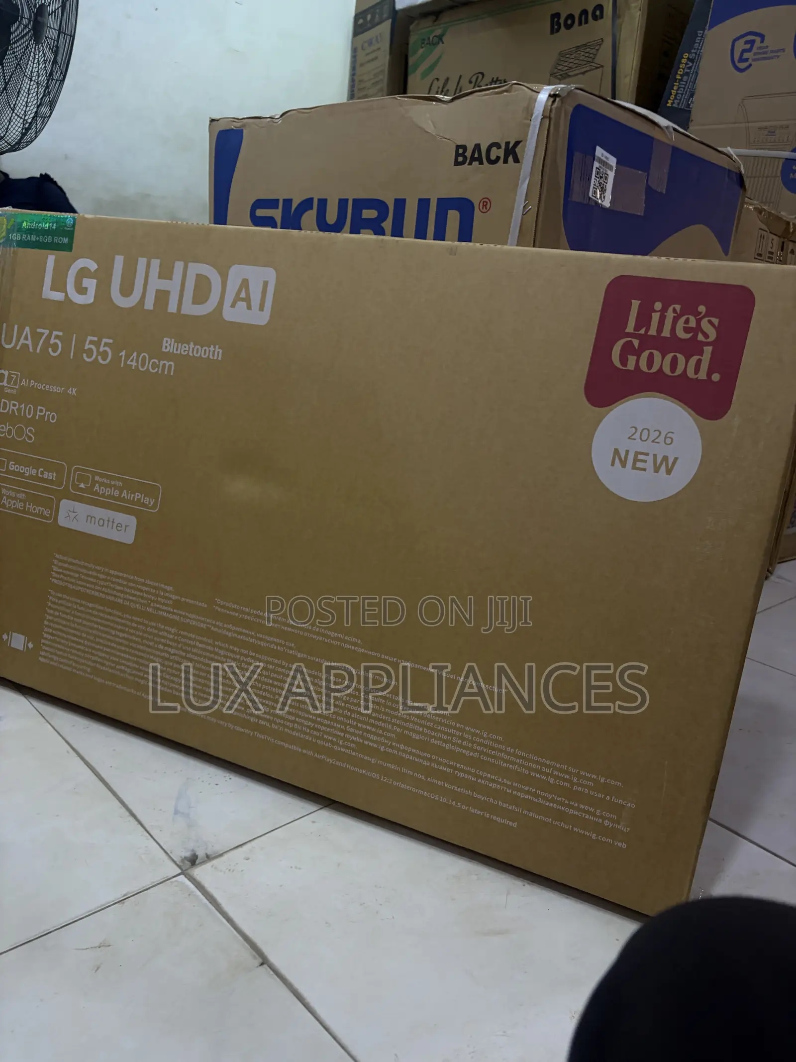 LG 55 Inch Ultra Clear Smart TV