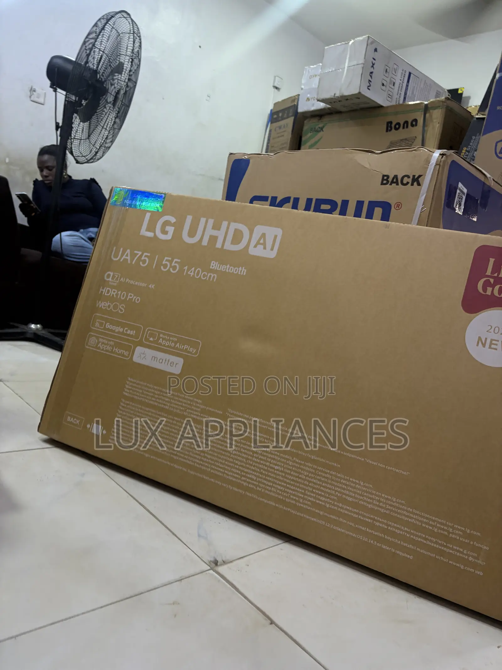 LG 55 Inch 4K Home Entertainment TV