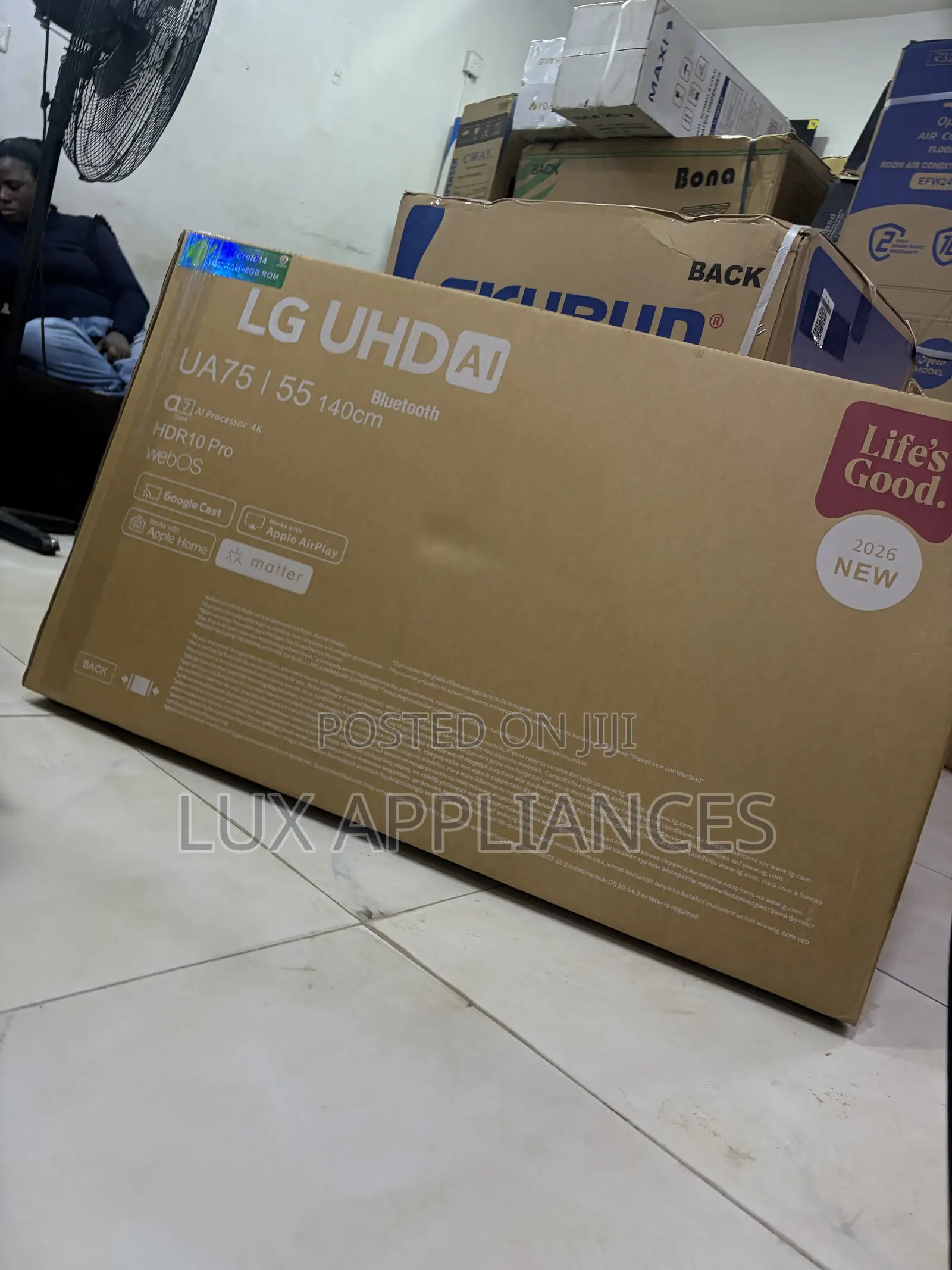 LG 55 Inch 4K Home Entertainment TV