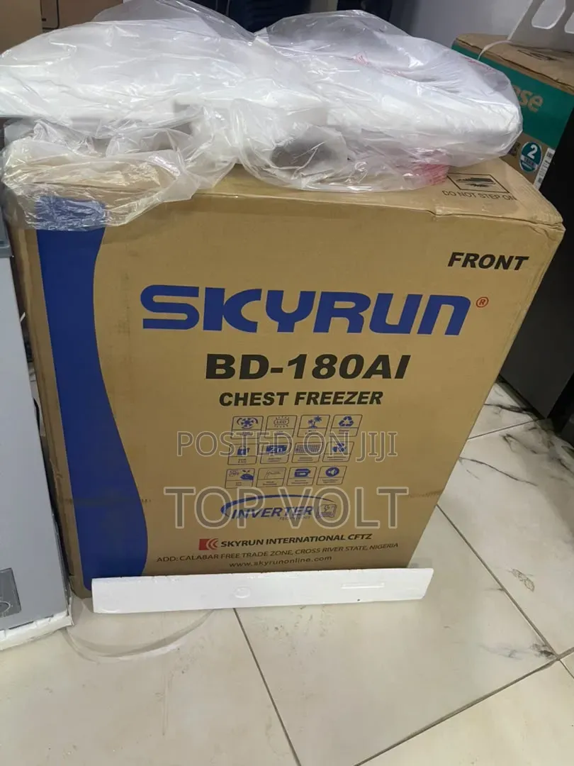 Skyrun 180 Litres Inverter Freezer