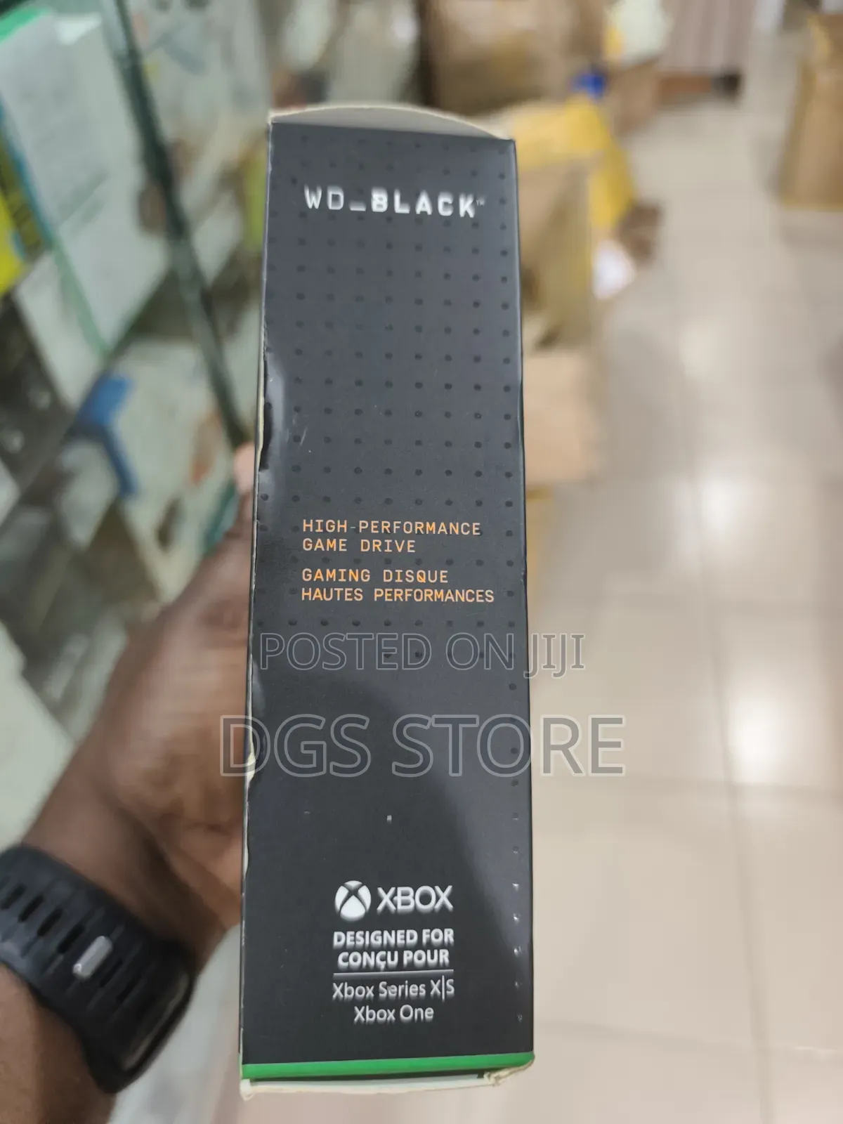 WD Black D30 Game Drive SSD Gaming Xbox Series