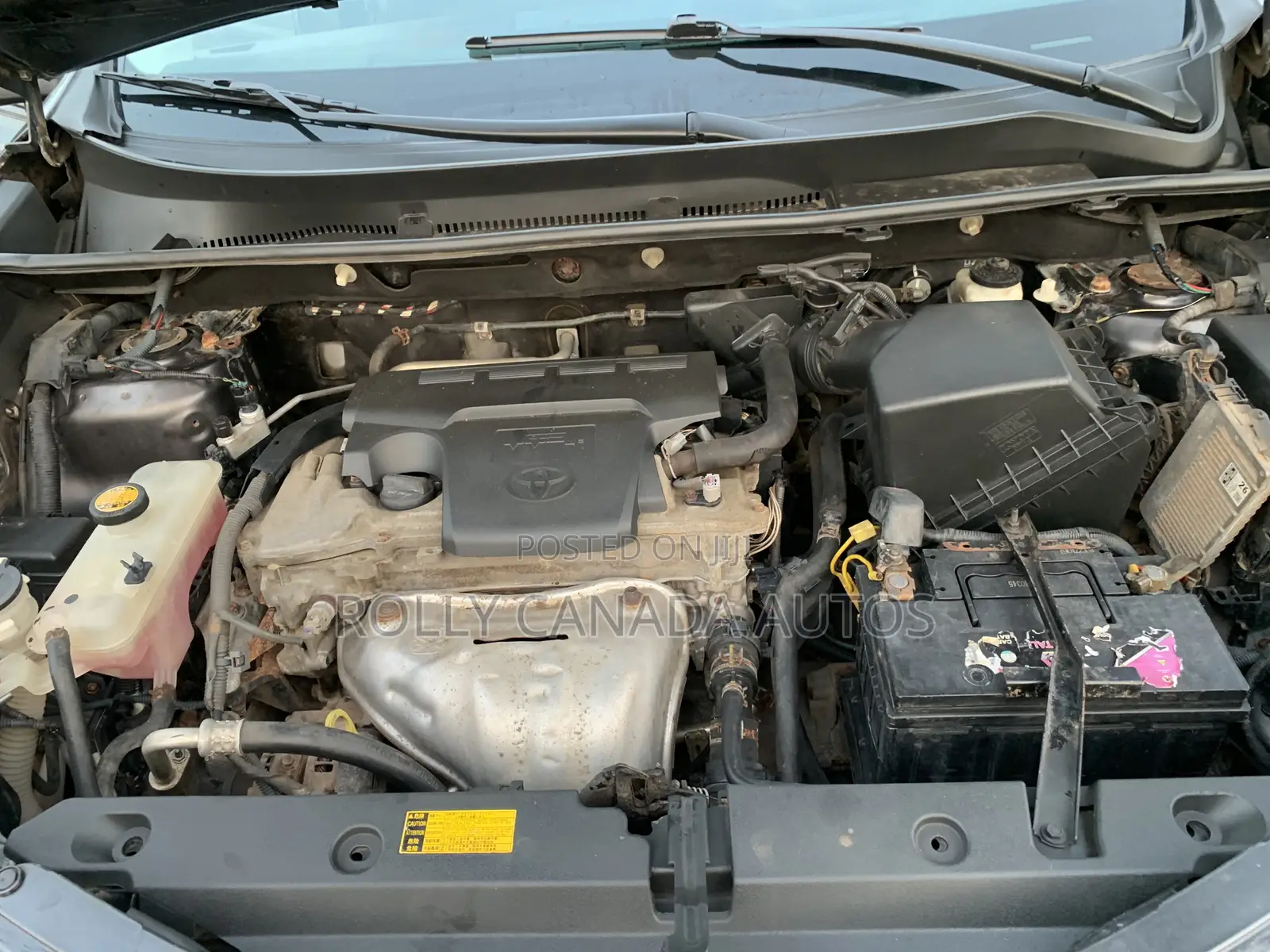 Toyota RAV4 XLE AWD (2.5L 4cyl 6A) 2013 Gray