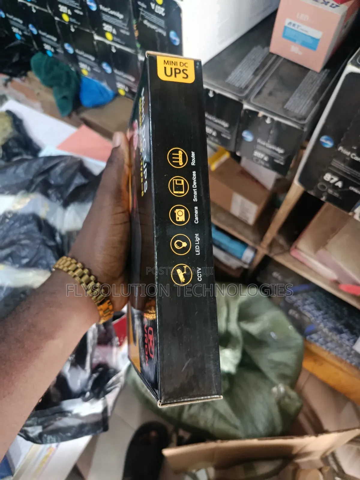 KVRON Mini DC UPS 30,000mAh Router Power Bank