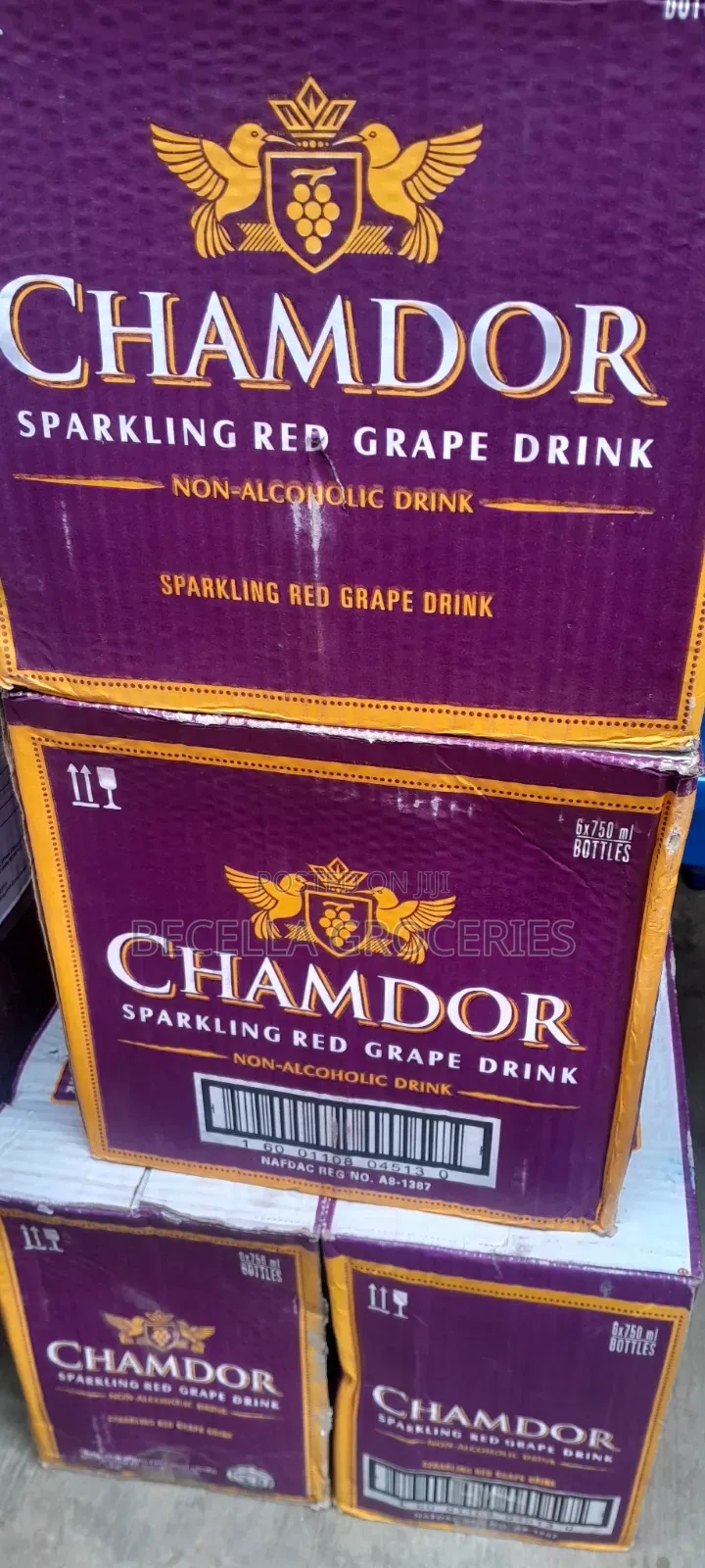 CHAMDOR Sparkling Red Grape Drink 12×750ml