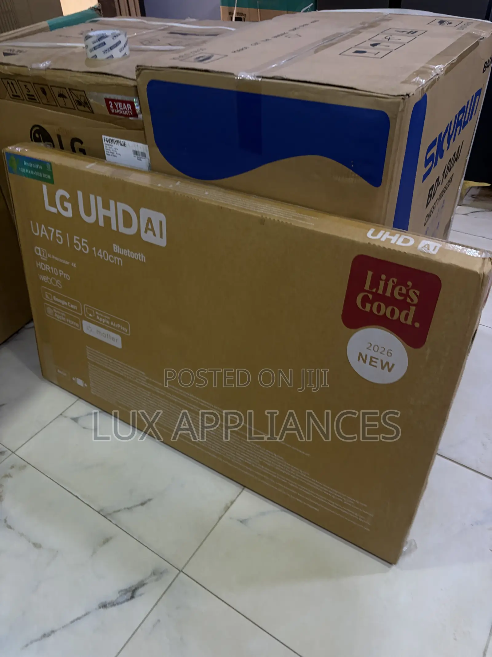 LG 55 Inch 4K Flat Screen TV