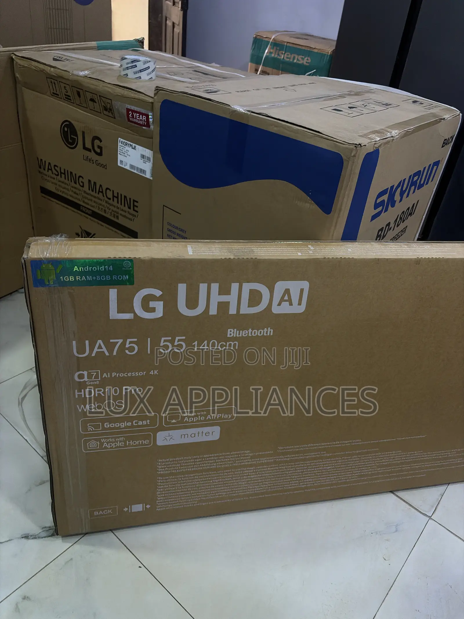 LG 55 Inch Large Display Smart TV